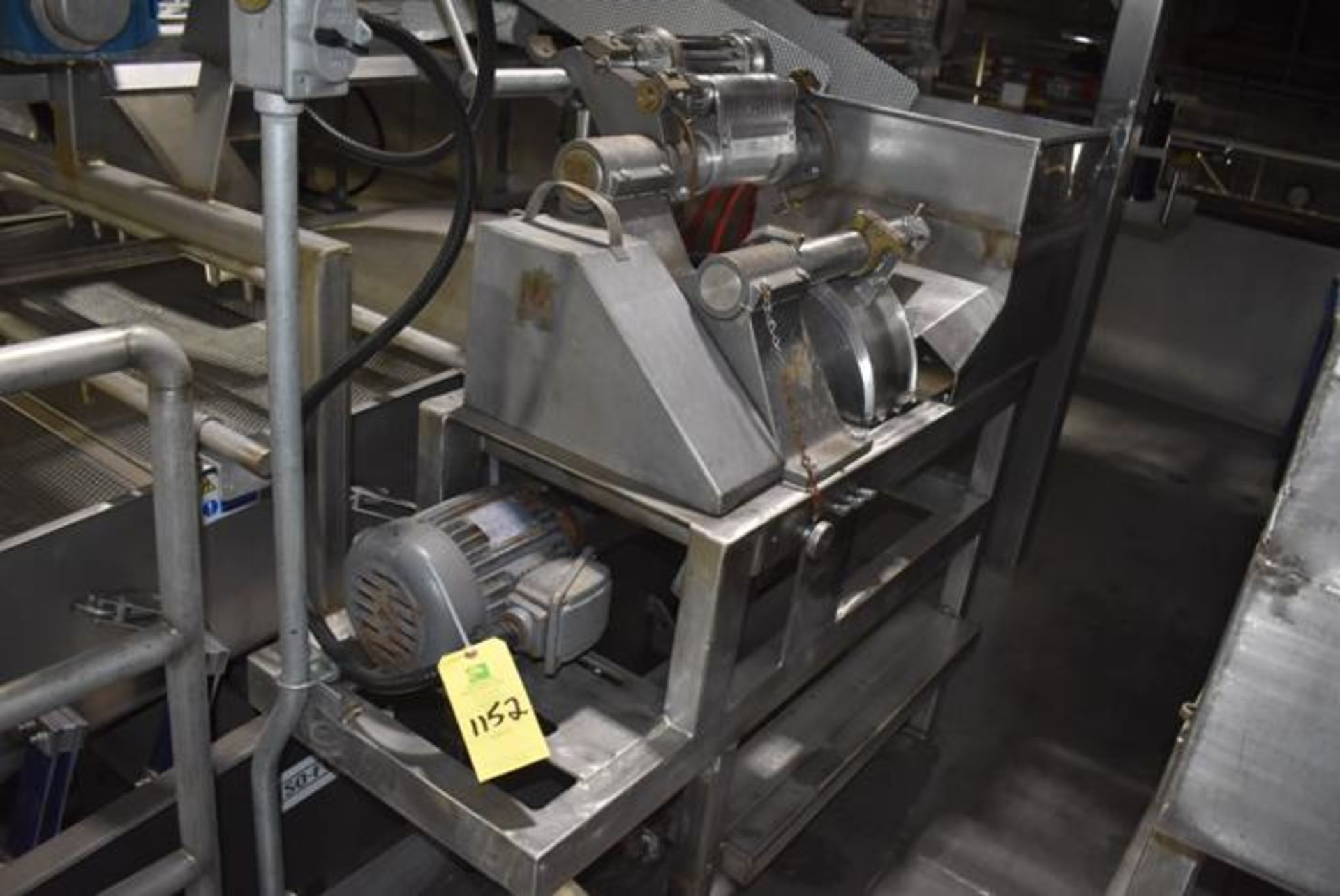 Urschel Model G Dicer, 2 HP Motor, 230/460 Volt, RIGGING FEE: $500