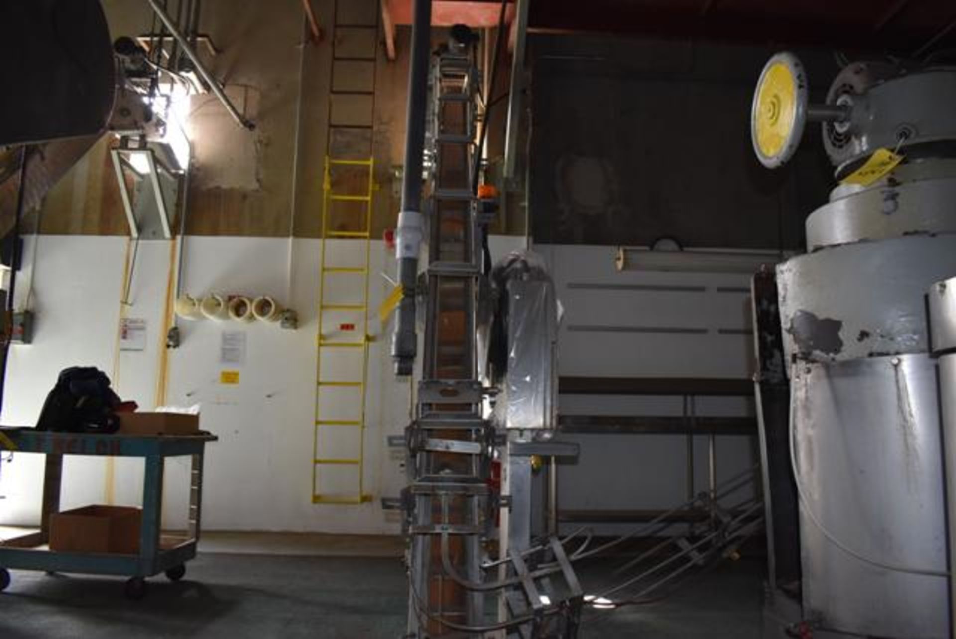 Elevator/Conveyor 12 ft. Length, Size 603 x 700 Can, RIGGING FEE: $500 - Image 2 of 3