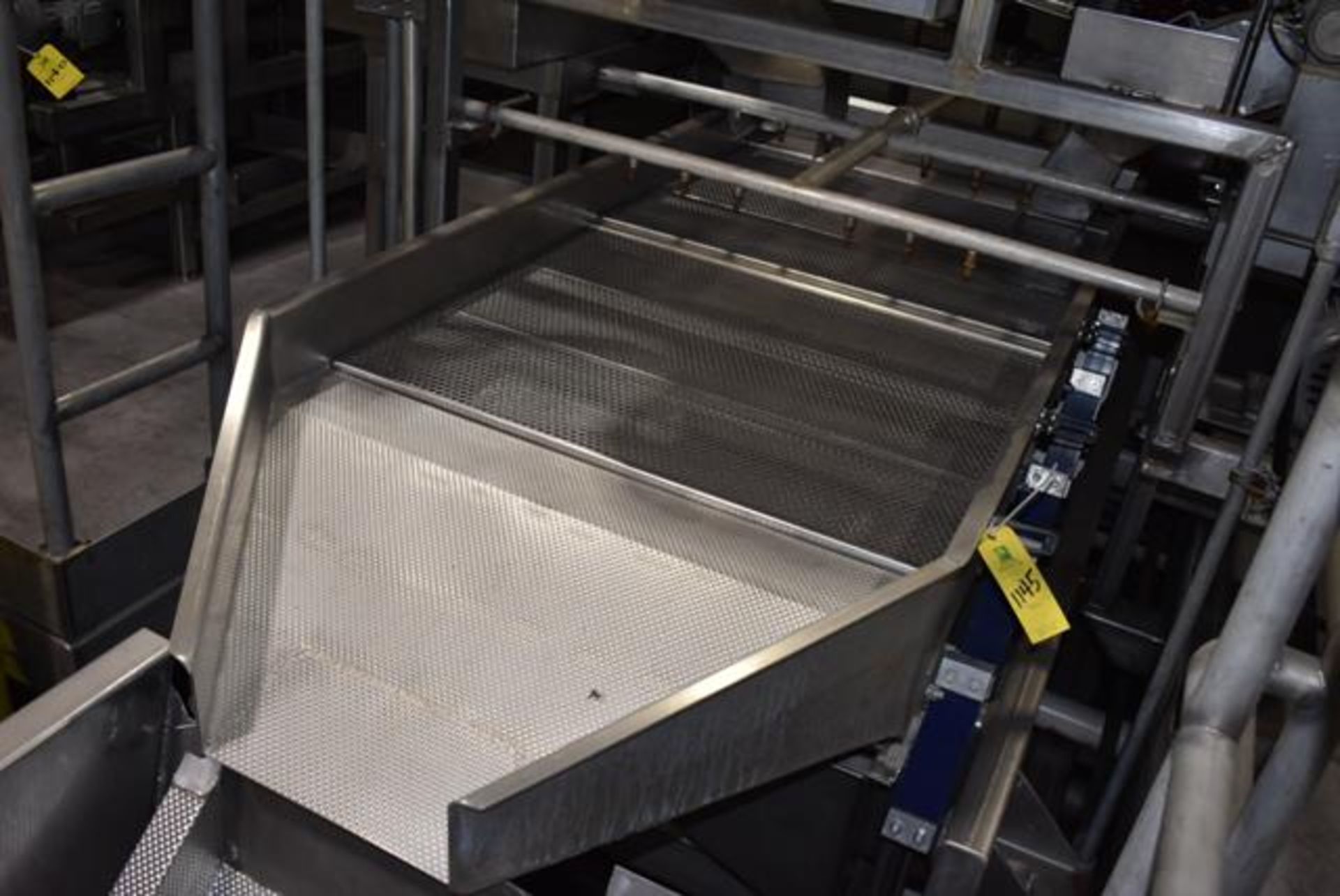 Key Iso Flo SS Vibratory Chip Shaker Table, 36" x 84", RIGGING FEE: $700