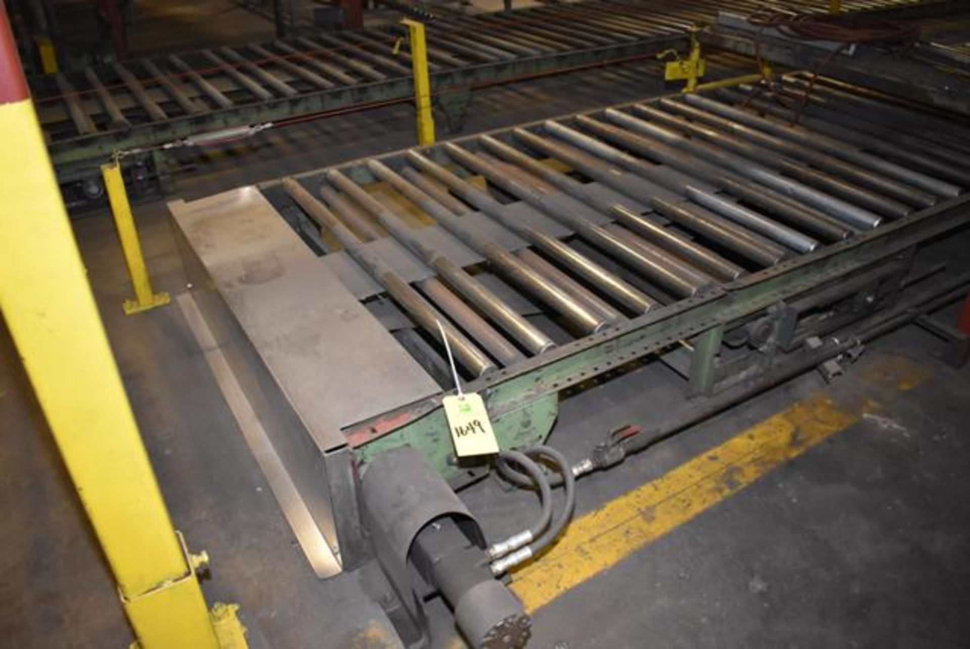 Motorized Roller Conveyor, 50" Rollers x Approx. 120' Length, RIGGING FEE: CONTACT RIGGER