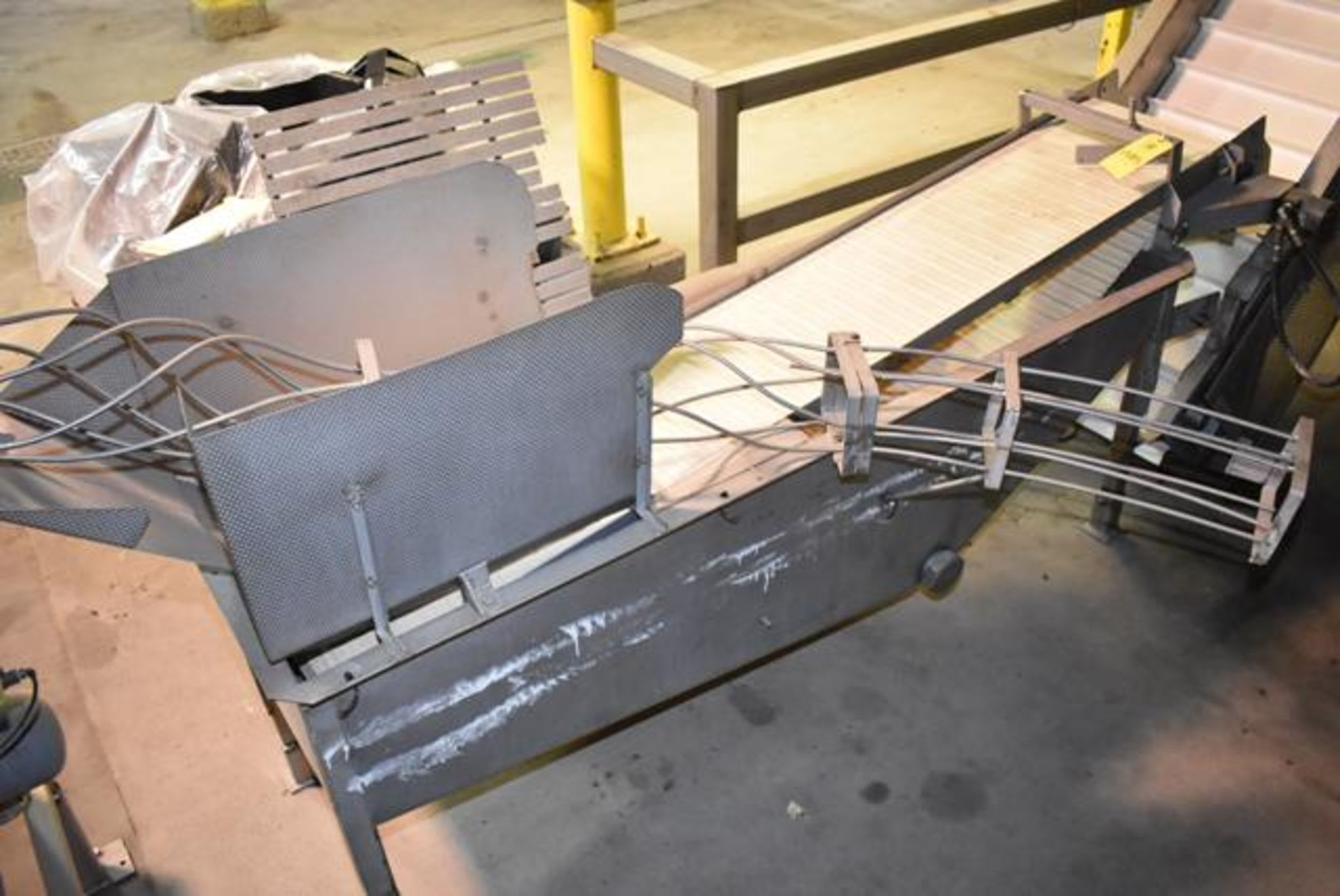 Stainless Steel Process Tank, 18" Wide Belt Conveyor x 8' Length, RIGGING FEE $300