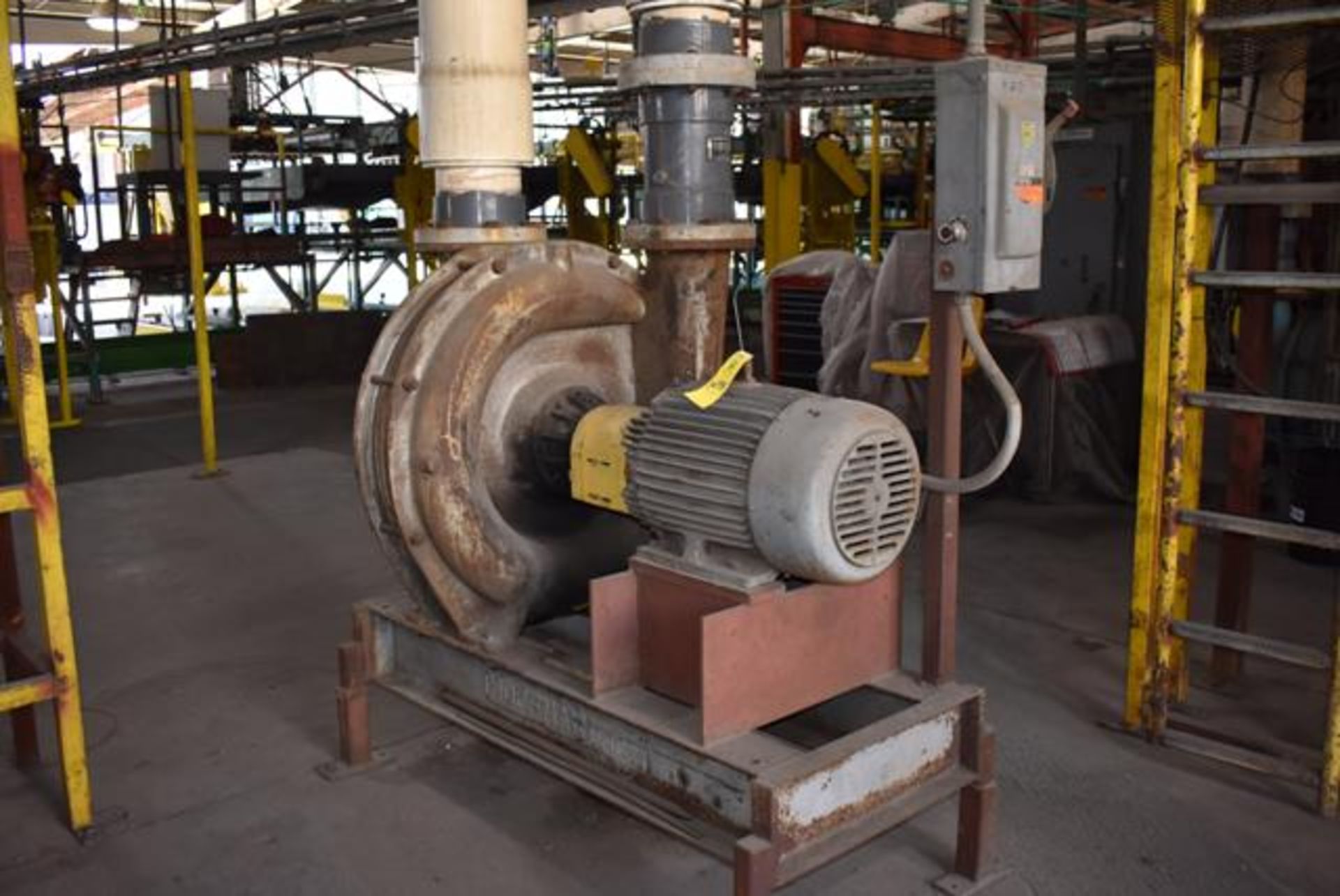 Hoffman Model #38402A1 Centrifugal Blower, 30 hp Motor, 230/460 Volt, RIGGING FEE $300