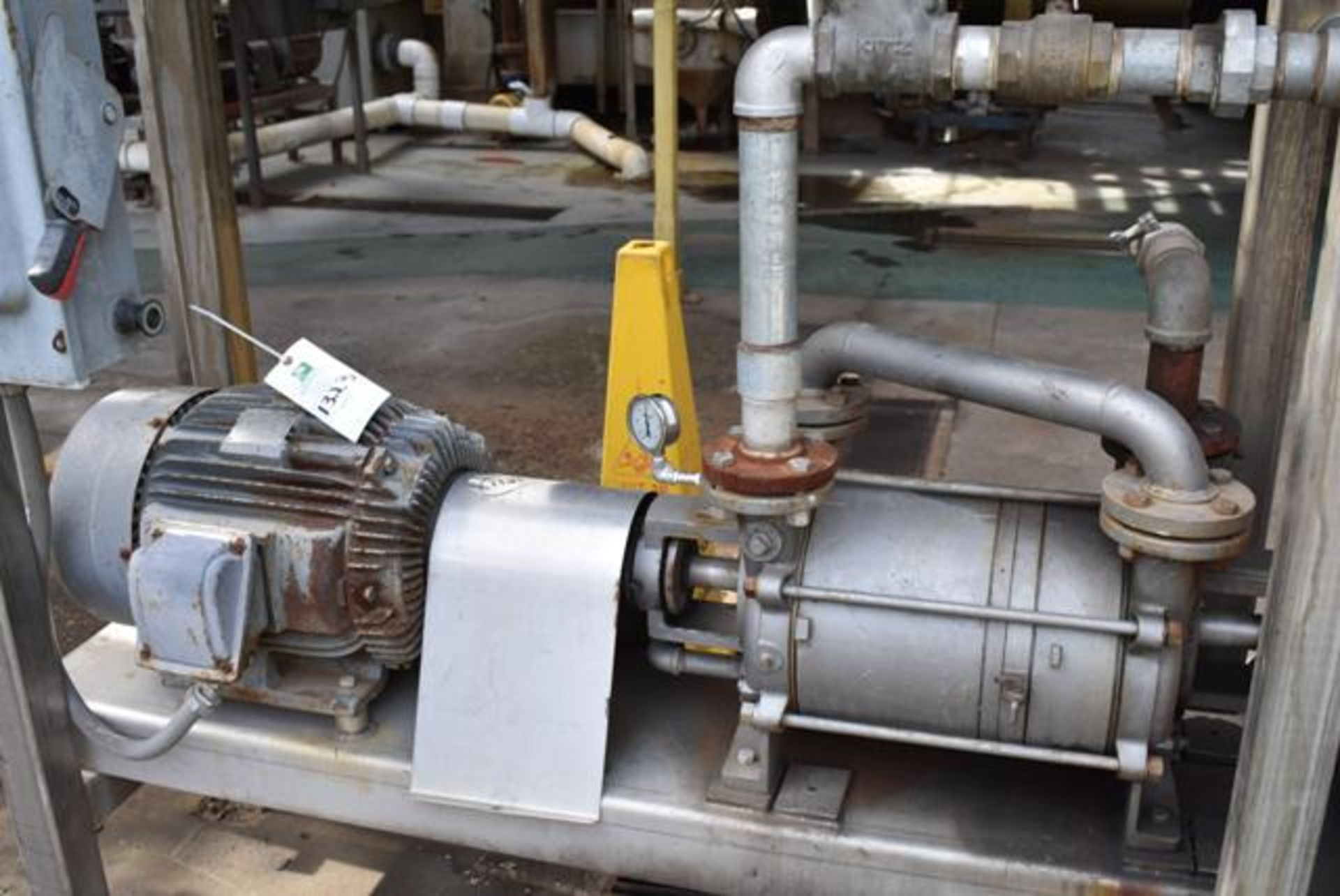 SIHI Series LPHR-55320 Vacuum Pump, 25 hp Motor, RIGGING FEE: $200