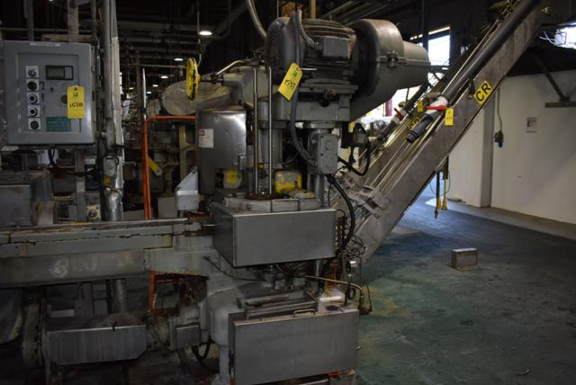 Angelus Model #300/60L Automatic Can Closer/Seamer, Steam Flow Closure, Size 300 x 407 Can, SN