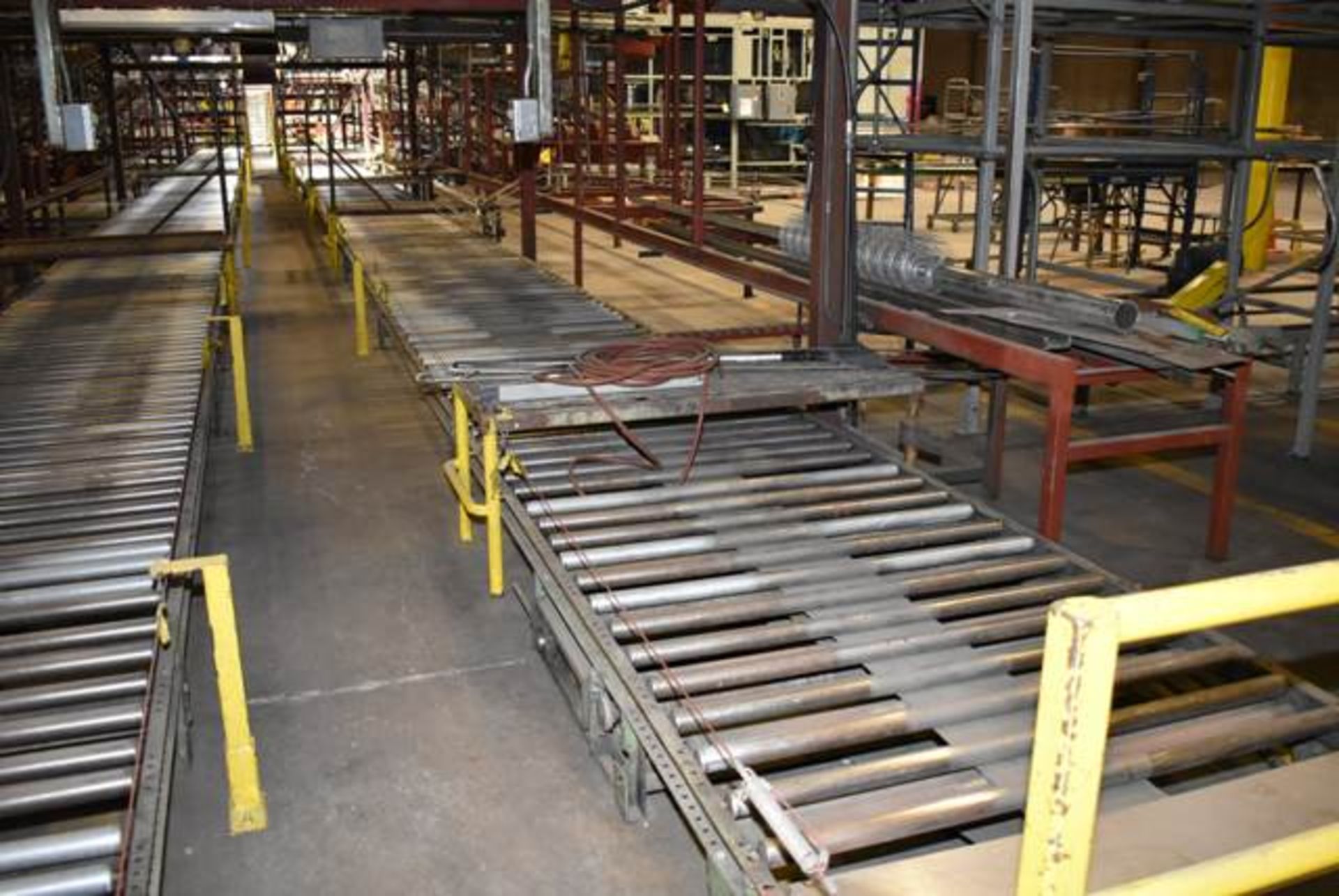 Motorized Roller Conveyor, 50" Rollers x Approx. 120' Length, RIGGING FEE: CONTACT RIGGER - Image 2 of 2