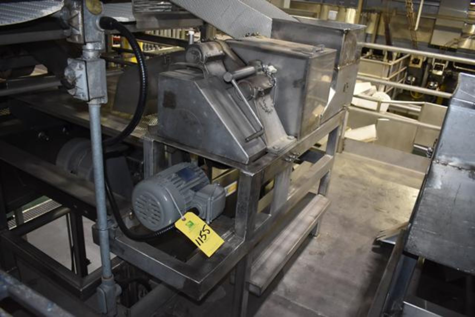 Urschel Model G Dicer, 2 HP Motor, 230/460 Volt, SN N/A, RIGGING FEE: $500