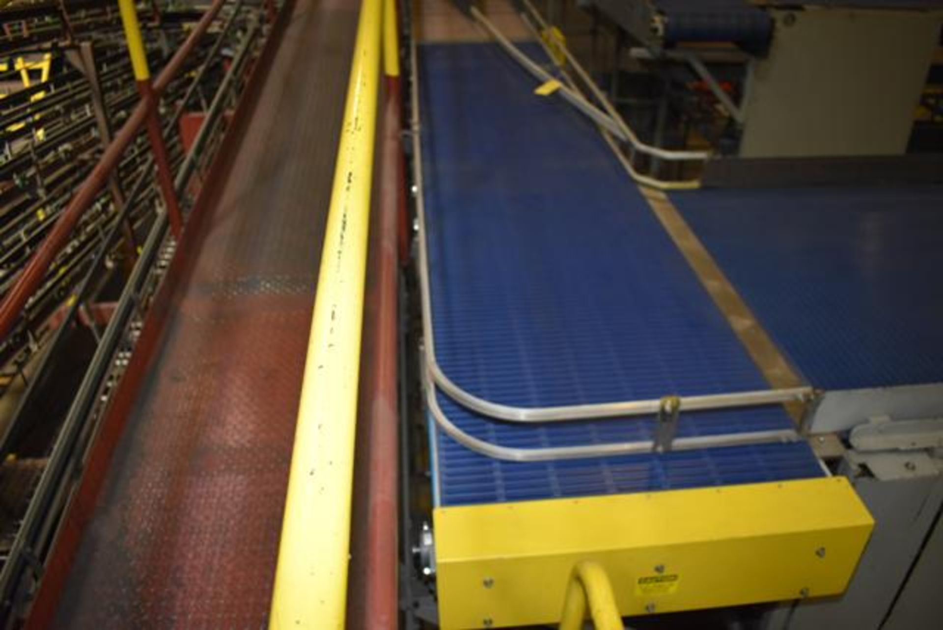 Motorized Belt Conveyor, 36" Wide Belt x 10' Length, RIGGING FEE $500