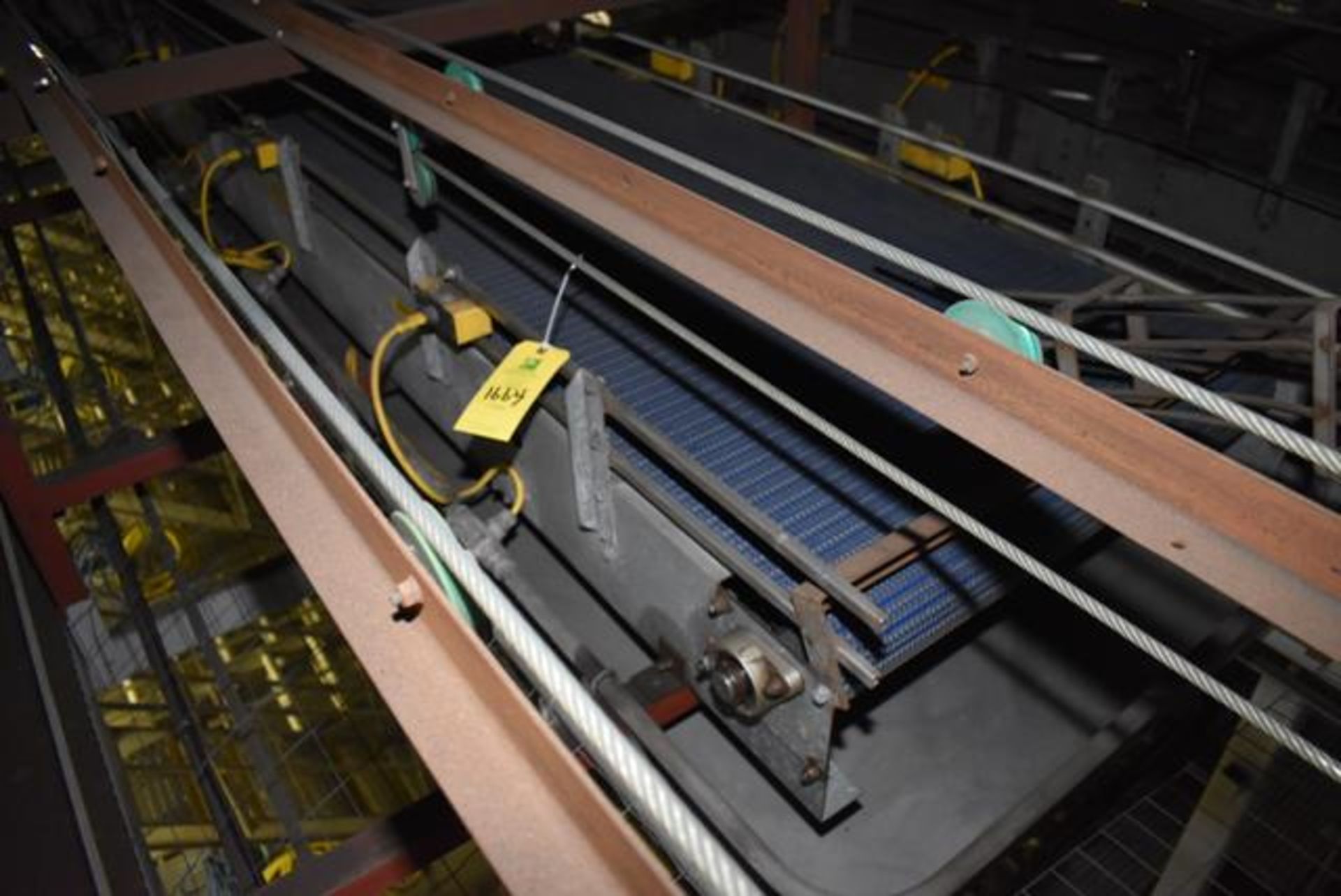 BWM Agnew Single Filer Conveyor, 36" Wide Belt x 20' Length, RIGGING FEE: $1500