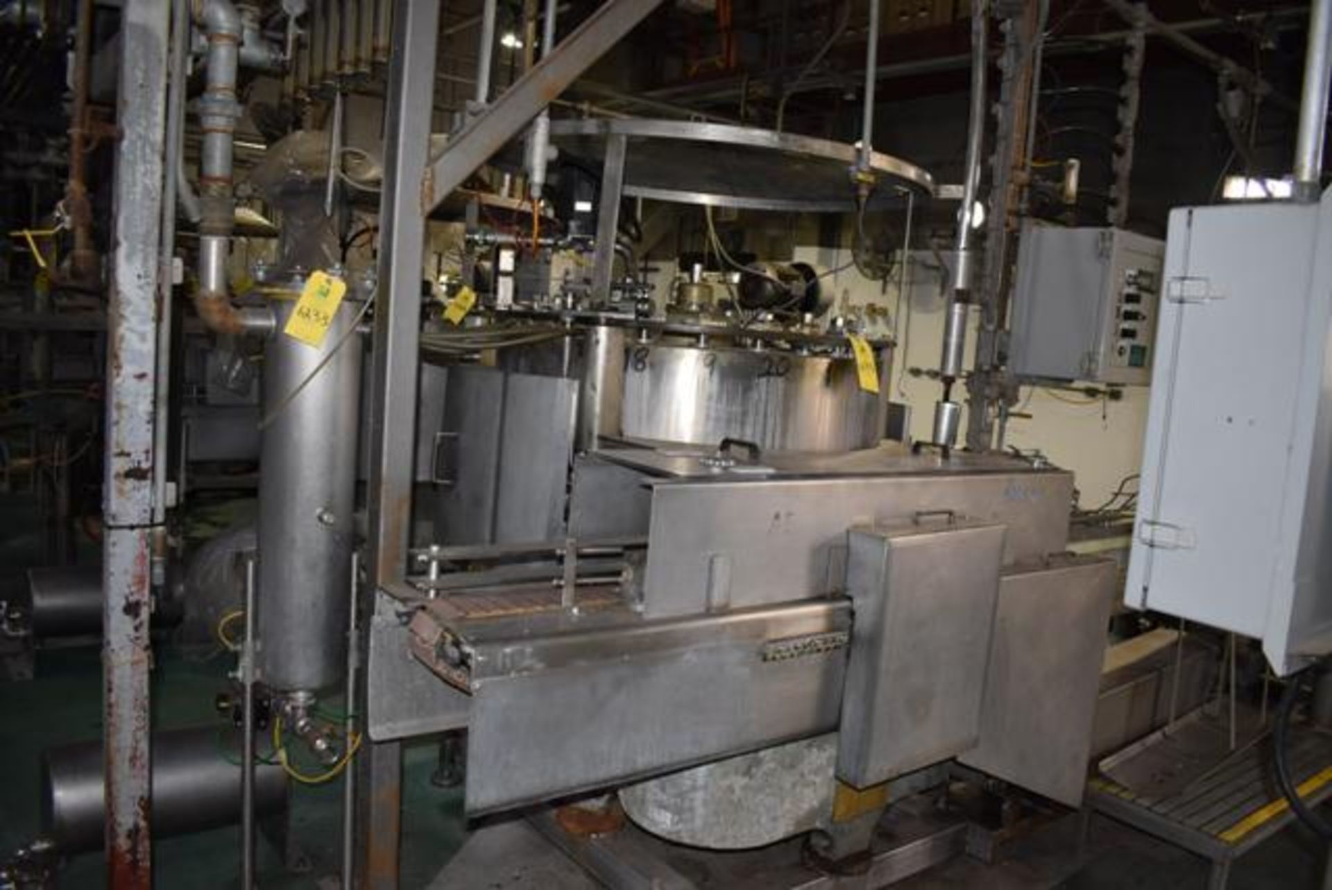 Atlas Pacific 20 Valve Pre-Vac Syruper, Size 400 x 411, Includes Trap Tank, RIGGING FEES: $800