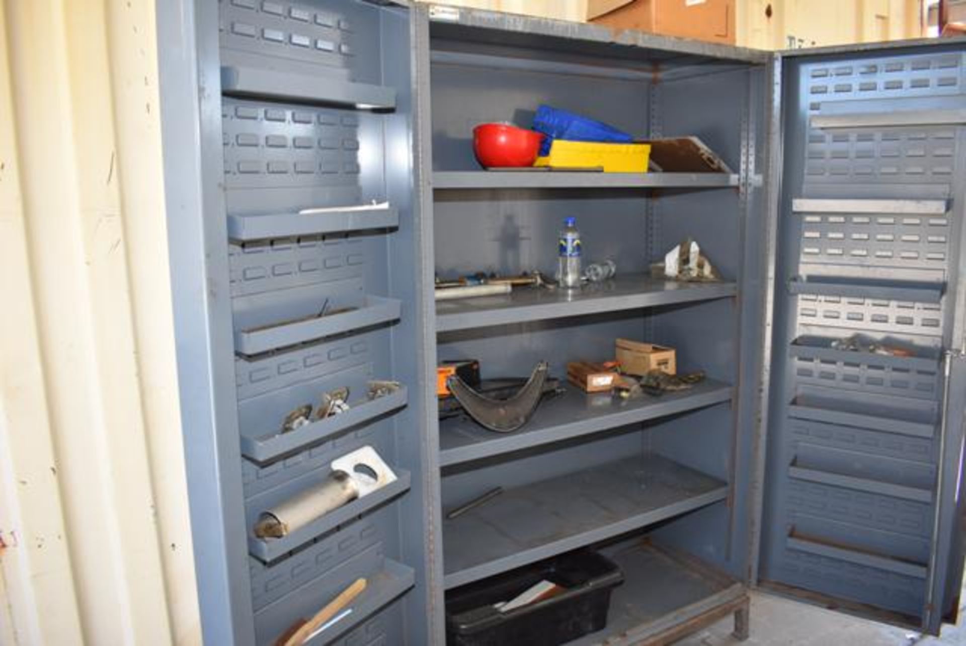 Durham HD 2-Door Tool Storage Cabinet, 80" Ht., Includes Tennsco Cabinet, RIGGING FEE: $50 - Image 2 of 2