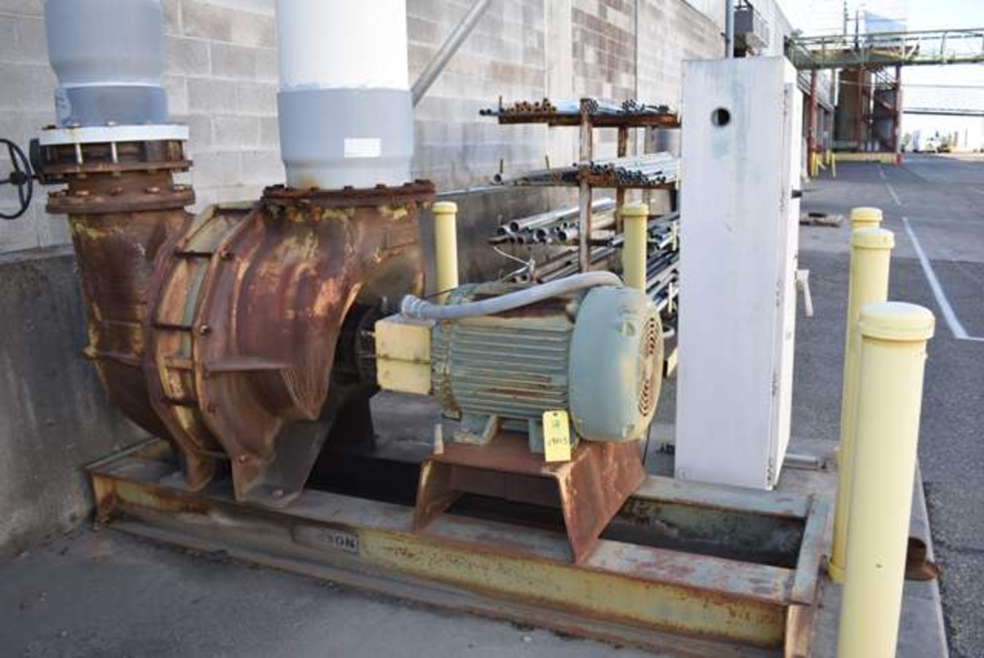 Lamson Model #1402.40 Multistage Centrifugal Blower, 100 HP Motor, SN 920385, RIGGING FEE: $400