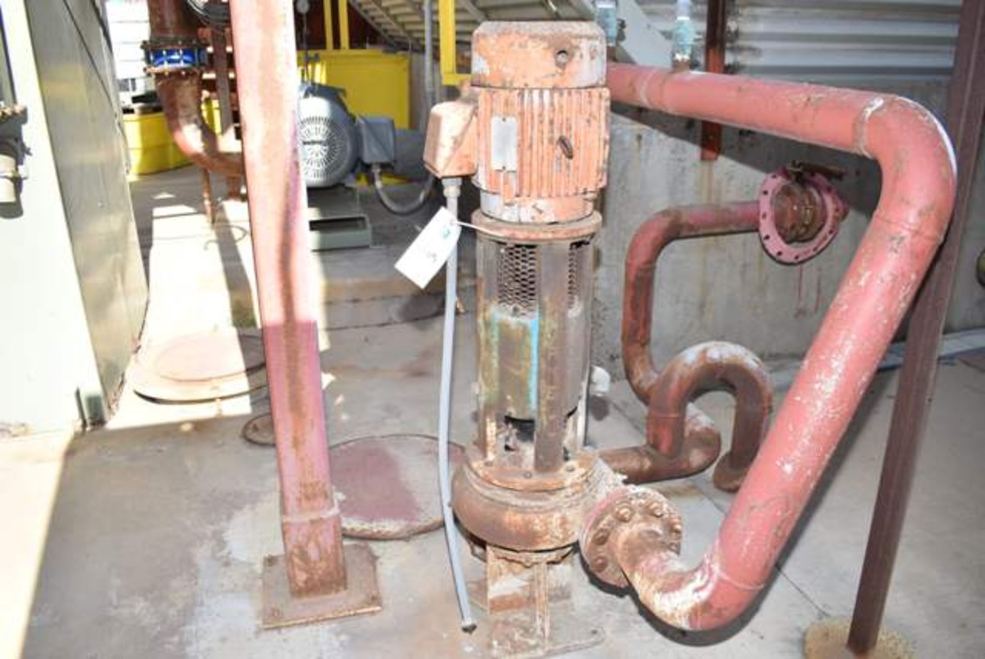 10 HP Motor & Sump Pump, RIGGING FEE: $100