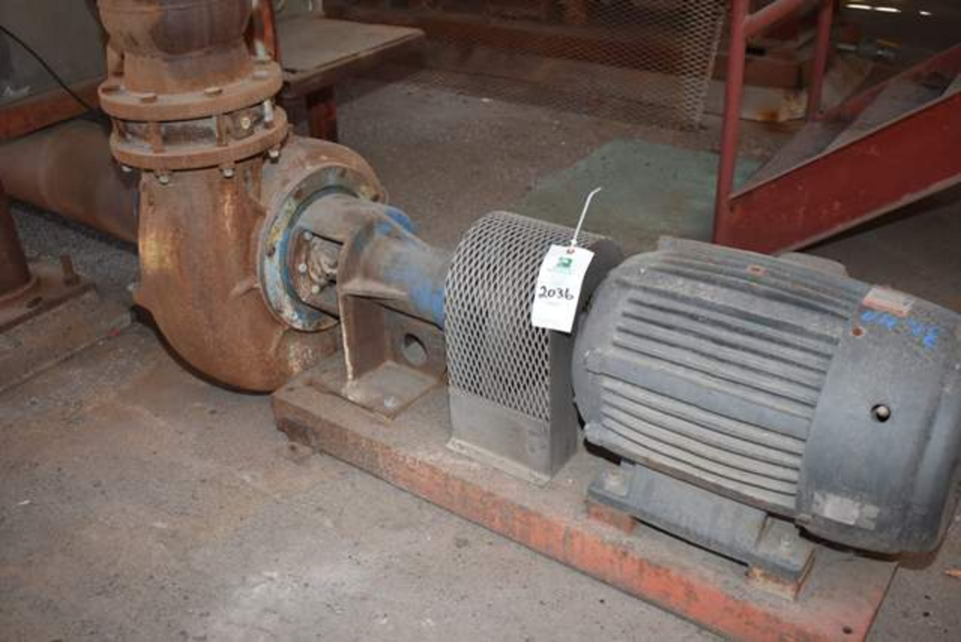 30 HP Motor & Pump, RIGGING FEE: $100