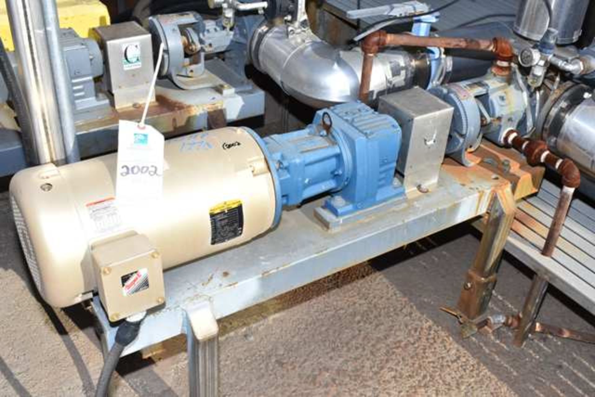 Coker/Viking #KK124A Pump, 5 HP Motor, 208/230/460 Volt, RIGGING FEE: $100