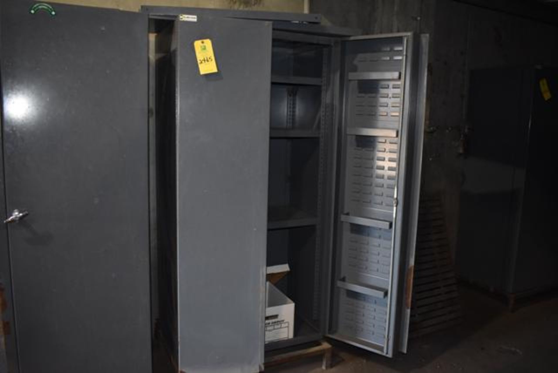 Durham HD 2-Door Tool Storage Cabinet w/Door Shelves, 48" x 24" x 72" - No Contents