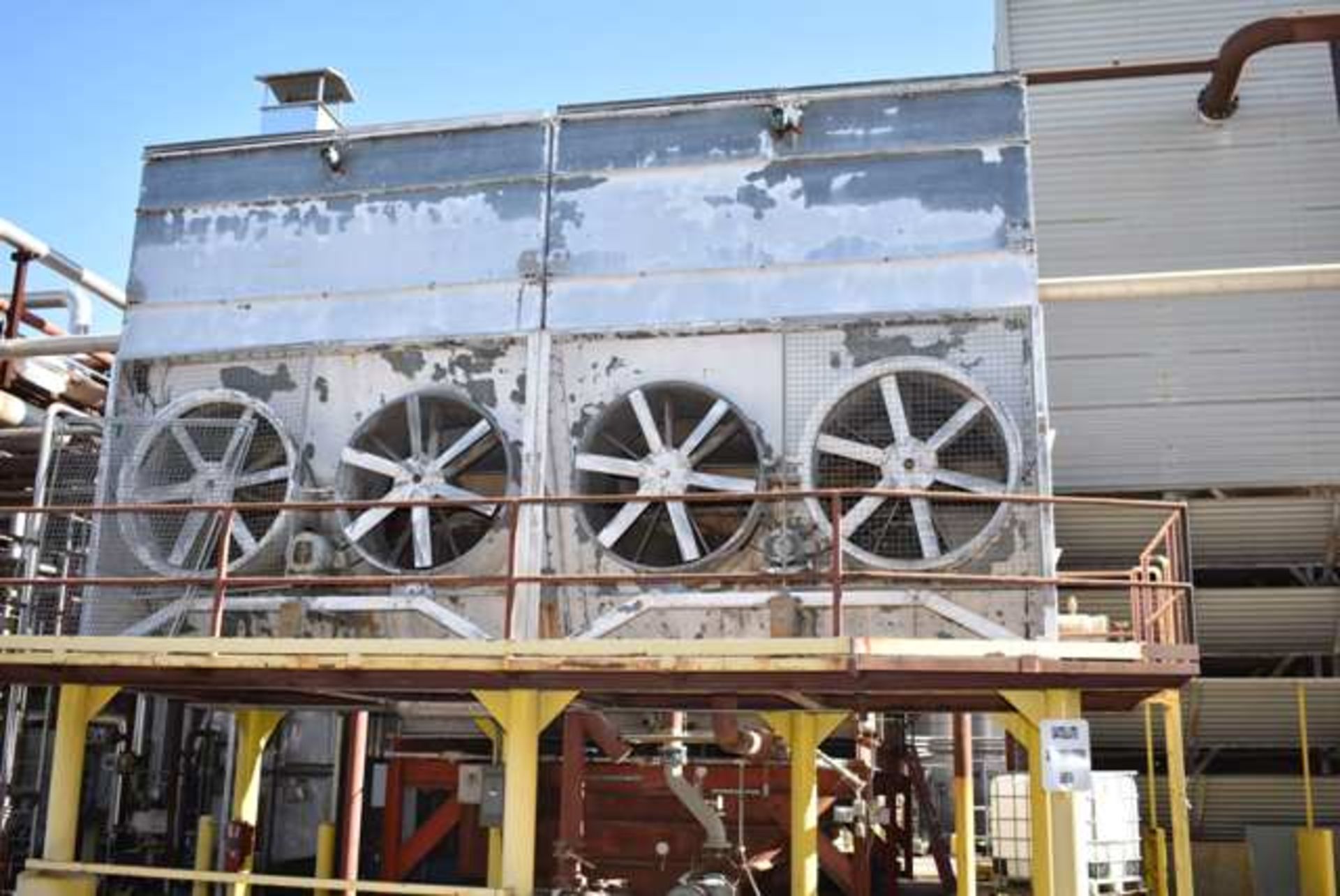 Believed Marley Cooling Tower, 4-Fan Style, RIGGING FEE: $4000 - Image 2 of 3