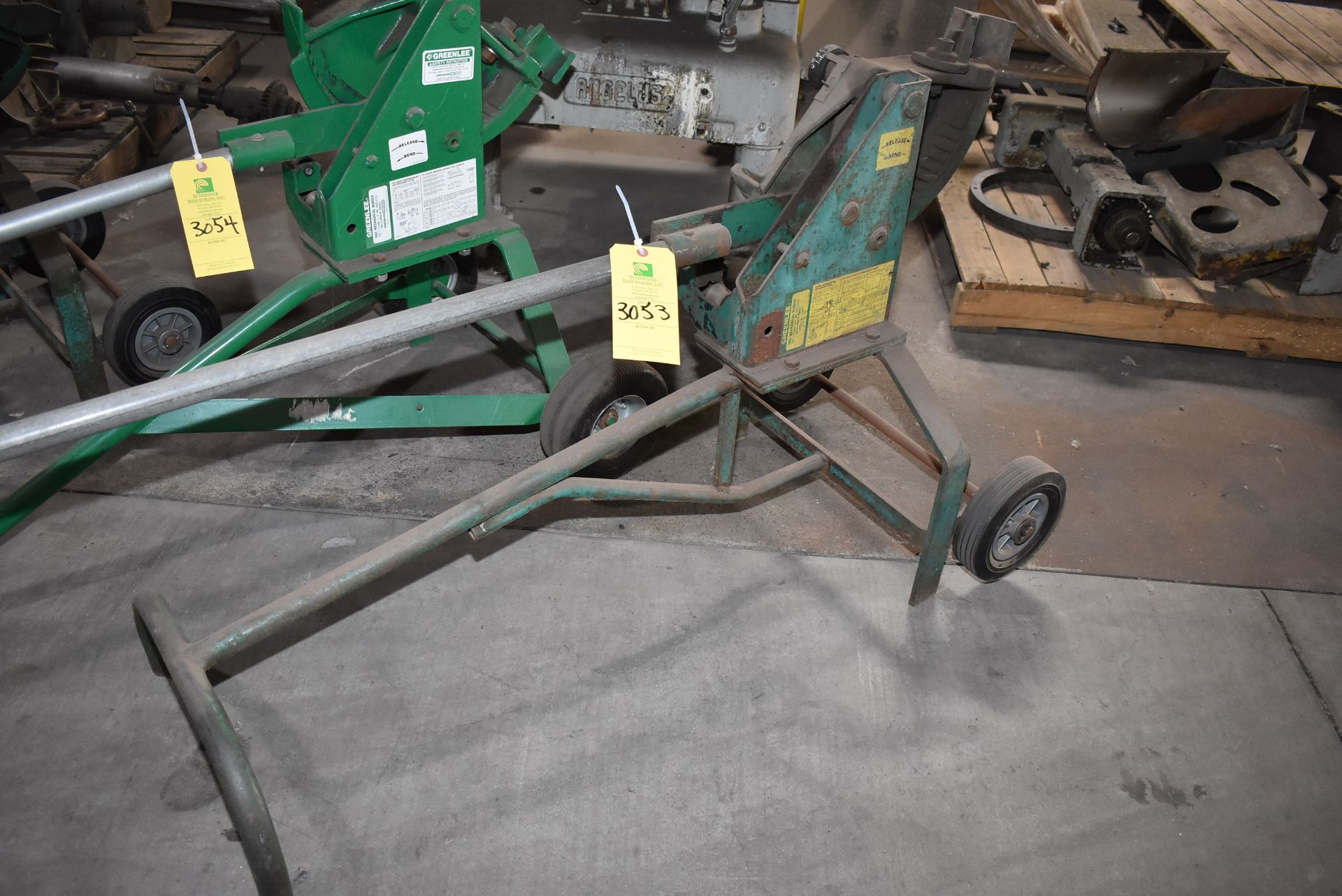 Greenlee Model #1801 Bender, RIGGING FEE: $30