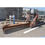 Hydraulic Lift with Roller Conveyor 7 ' Length, RIGGING FEE: $75
