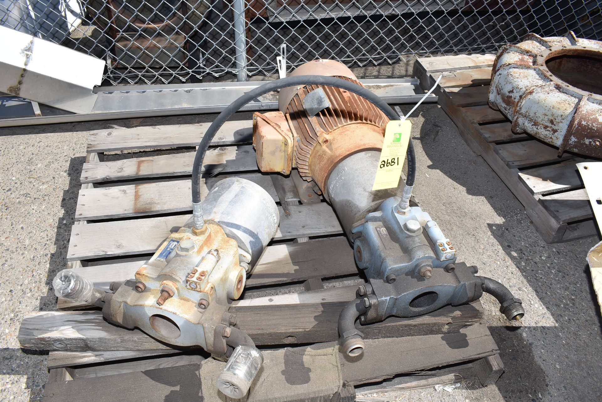 Continental Hydraulics HPV-29B30 Pump, 20 HP Motor, 208-230/460 Volt, RIGGING FEE: $45