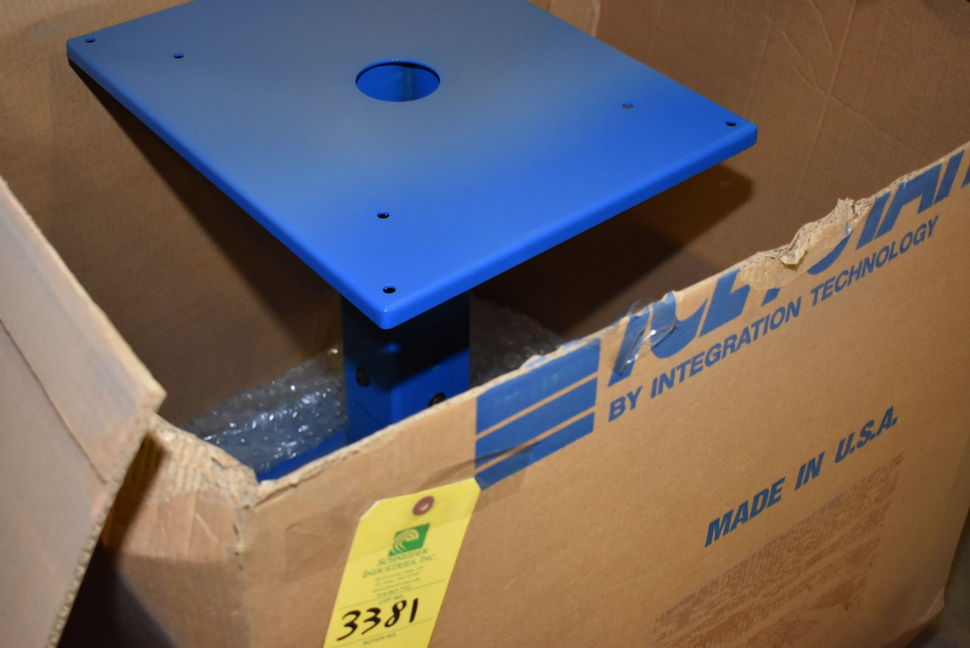 Integration Technology Steel Stand - Blue, RIGGING FEE: $50