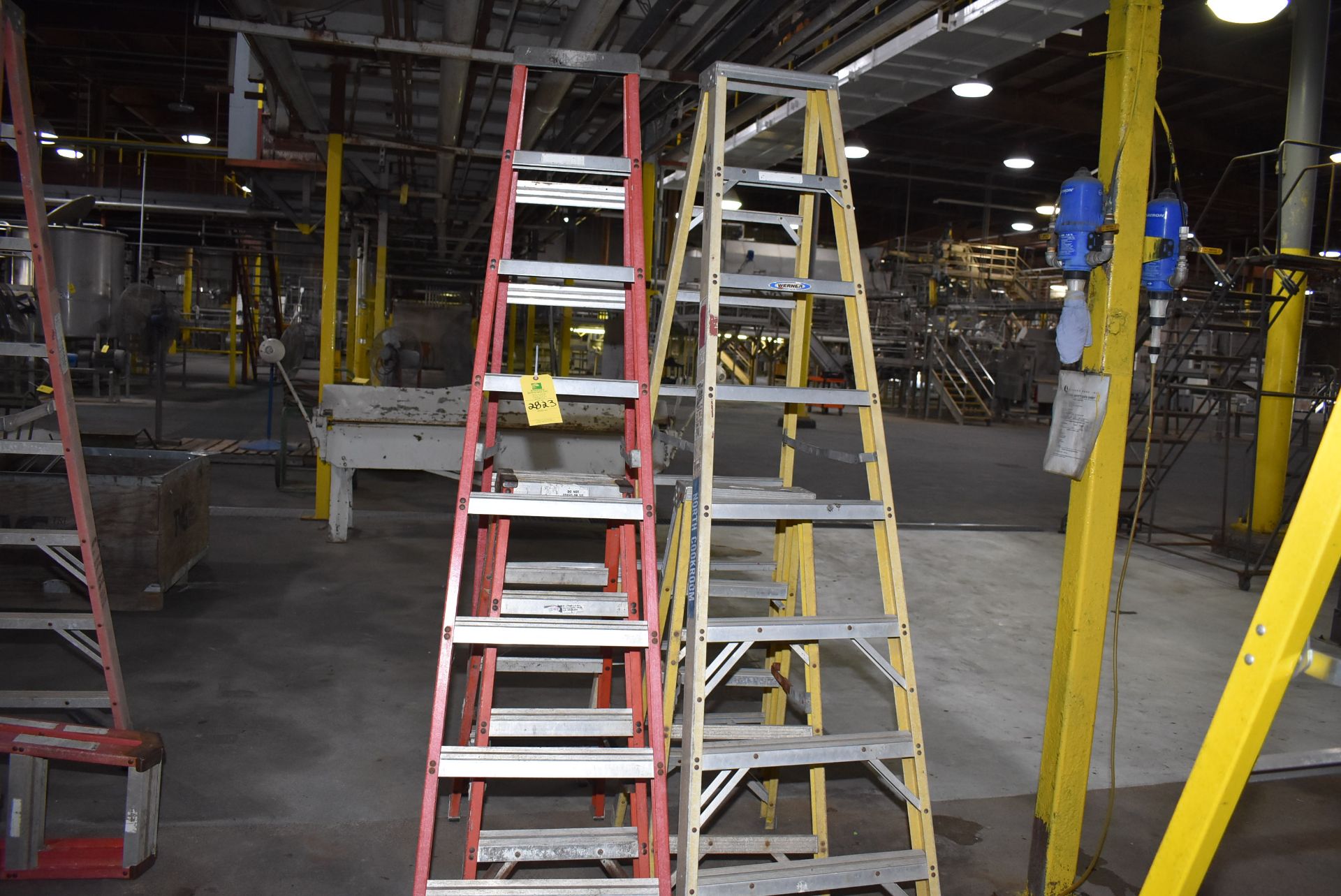 (4) Assorted Ladders, RIGGING FEE: $25