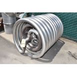Stainless Steel Tank Coil, 40" Diameter x 48", RIGGING FEE: $100