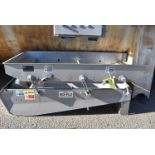 Key Iso-Flo Model #421789-1APFF Vibratory Shaker Table, 72" x 36", RIGGING FEE: $225