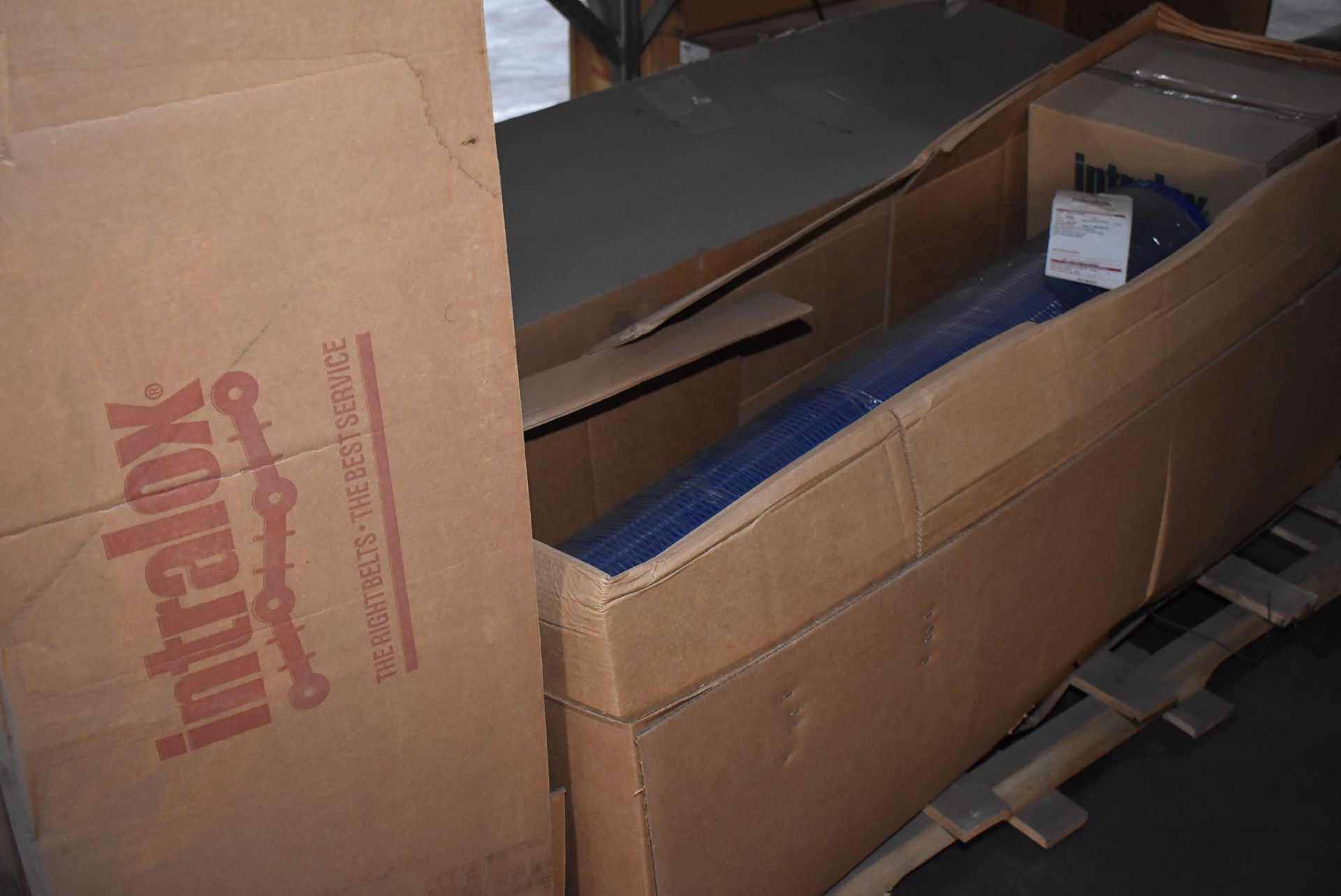 (2) Boxes Intralox Model #8675275 Conveyor Belting, 100' Length, RIGGING FEE: $40 - Image 3 of 3