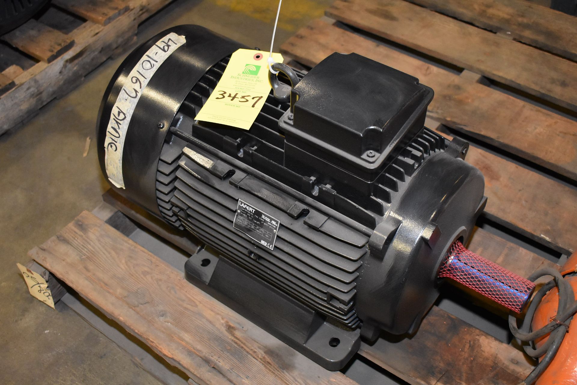 Lafert Approx. 20 HP Motor/1765 RPM, RIGGING FEE: $50