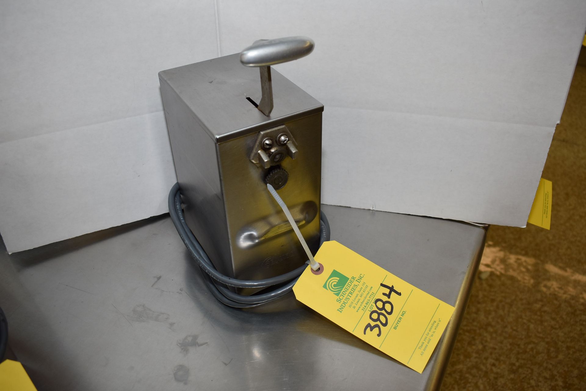 Edlund Model #266 Electric Can Opener, RIGGING FEE: $15