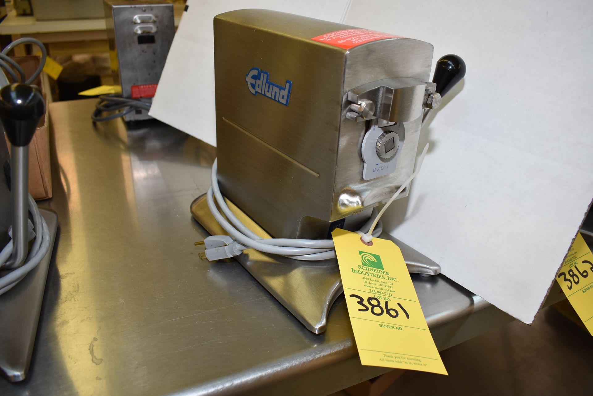 Edlund Model #270 Electric Can Opener, RIGGING FEE: $15