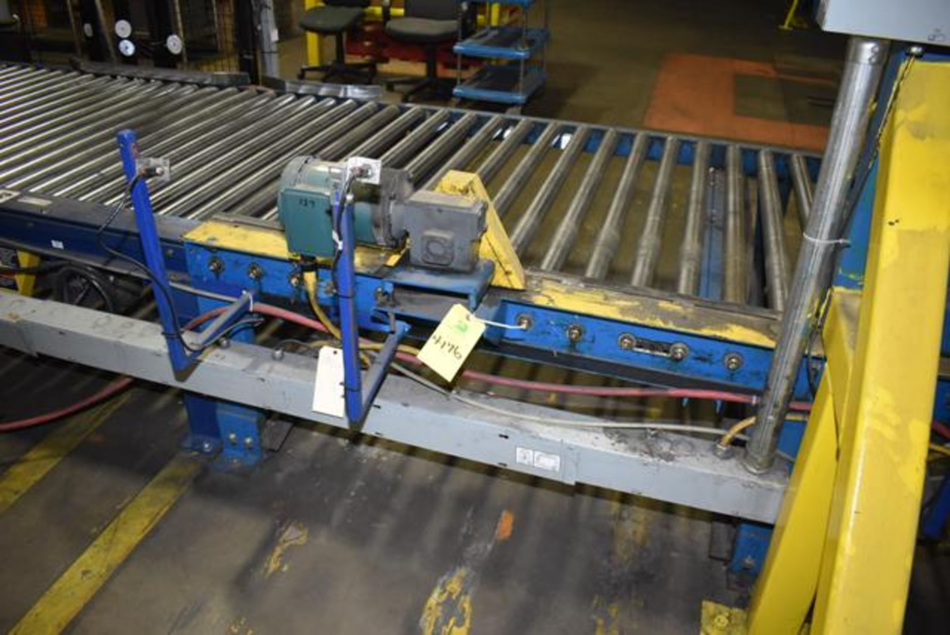 Alba Motorized Roller Conveyor, 52" Rollers x 60" Length Section, RIGGING FEE: $75