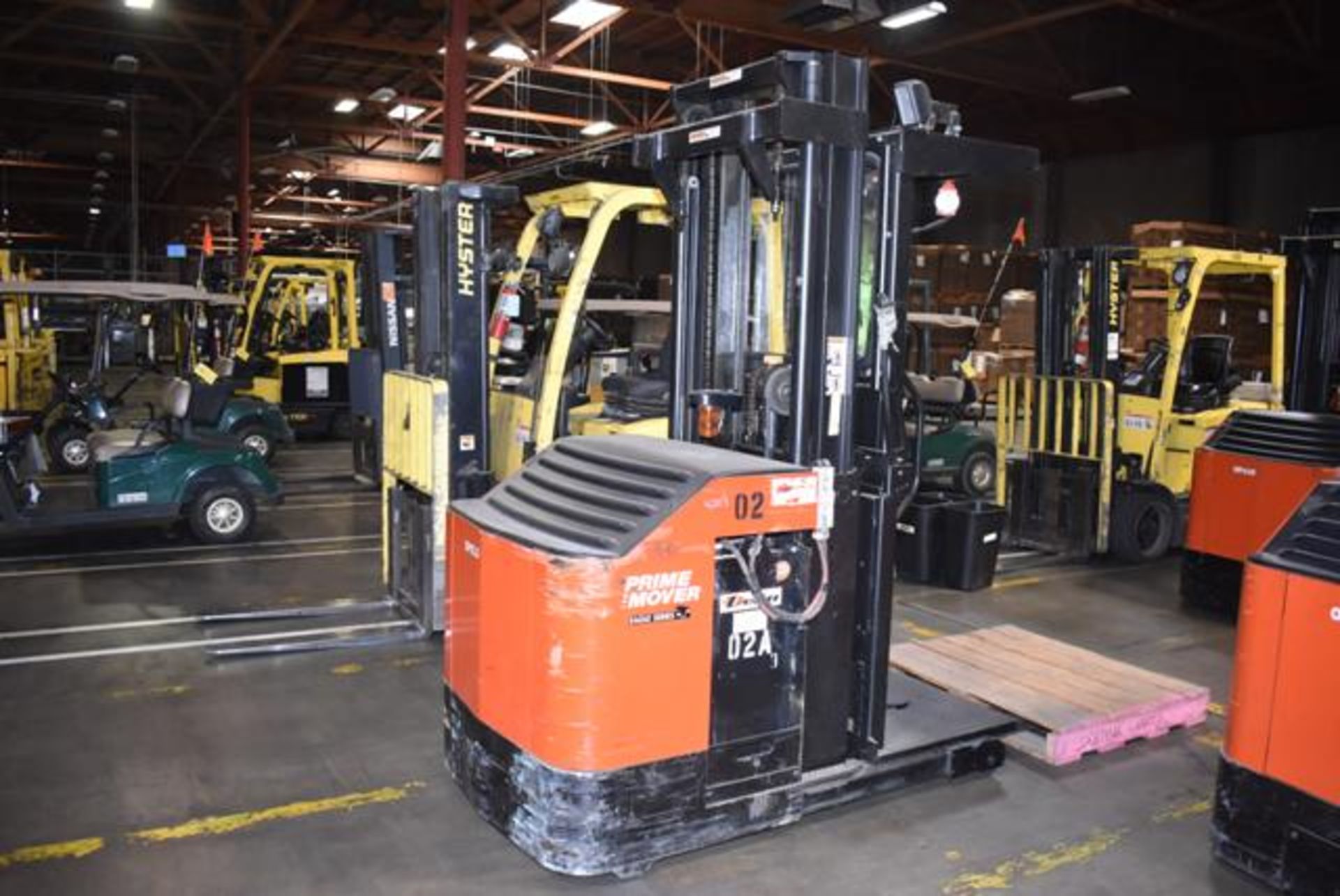 Prime Mover Model #OPX30 Electric Eagle Series Narrow Isle Order Picker, Rated 3000 lb., Serial # - Image 2 of 3