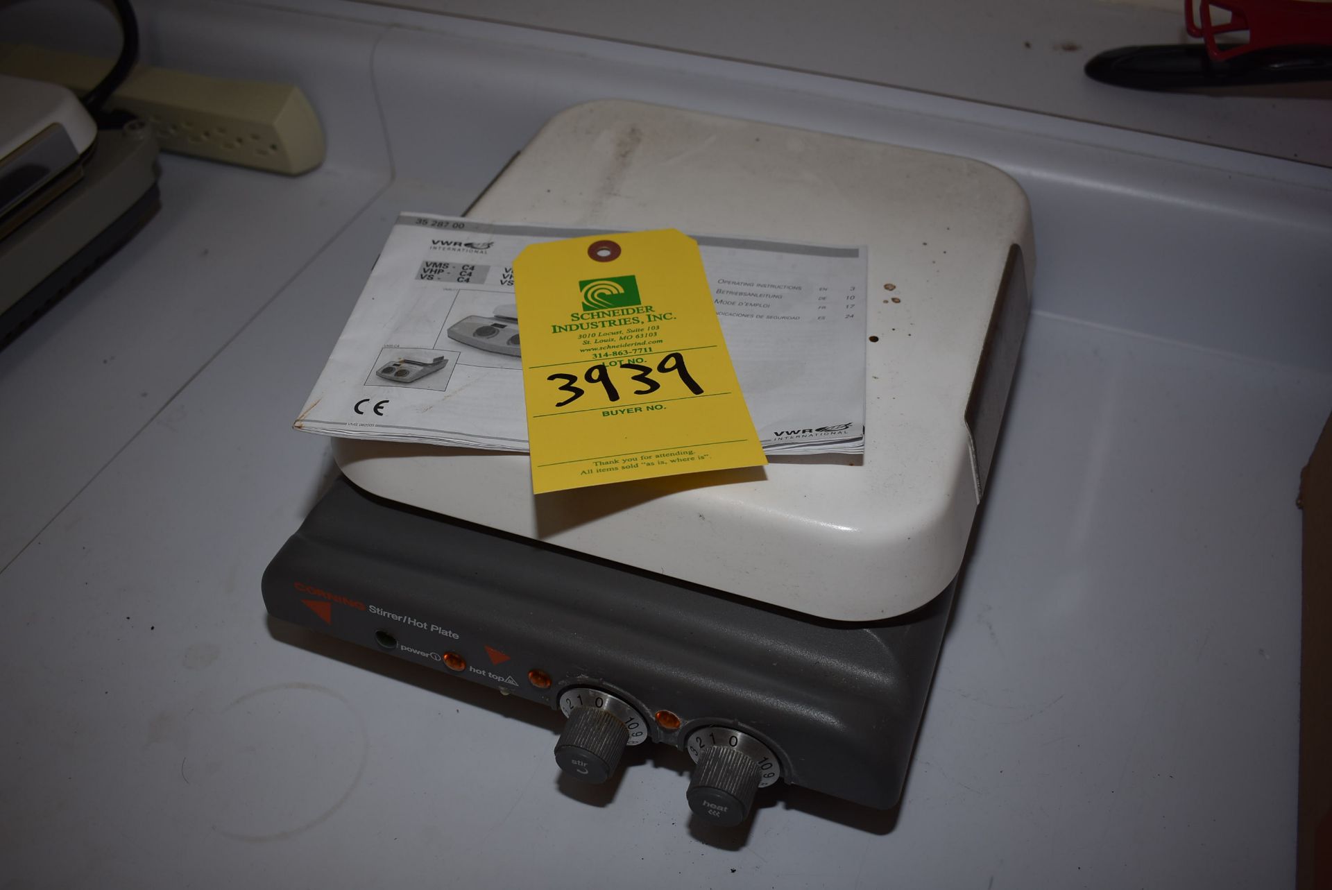 Corning #PC-620 Stirrer/Hot Plate, RIGGING FEE: $15