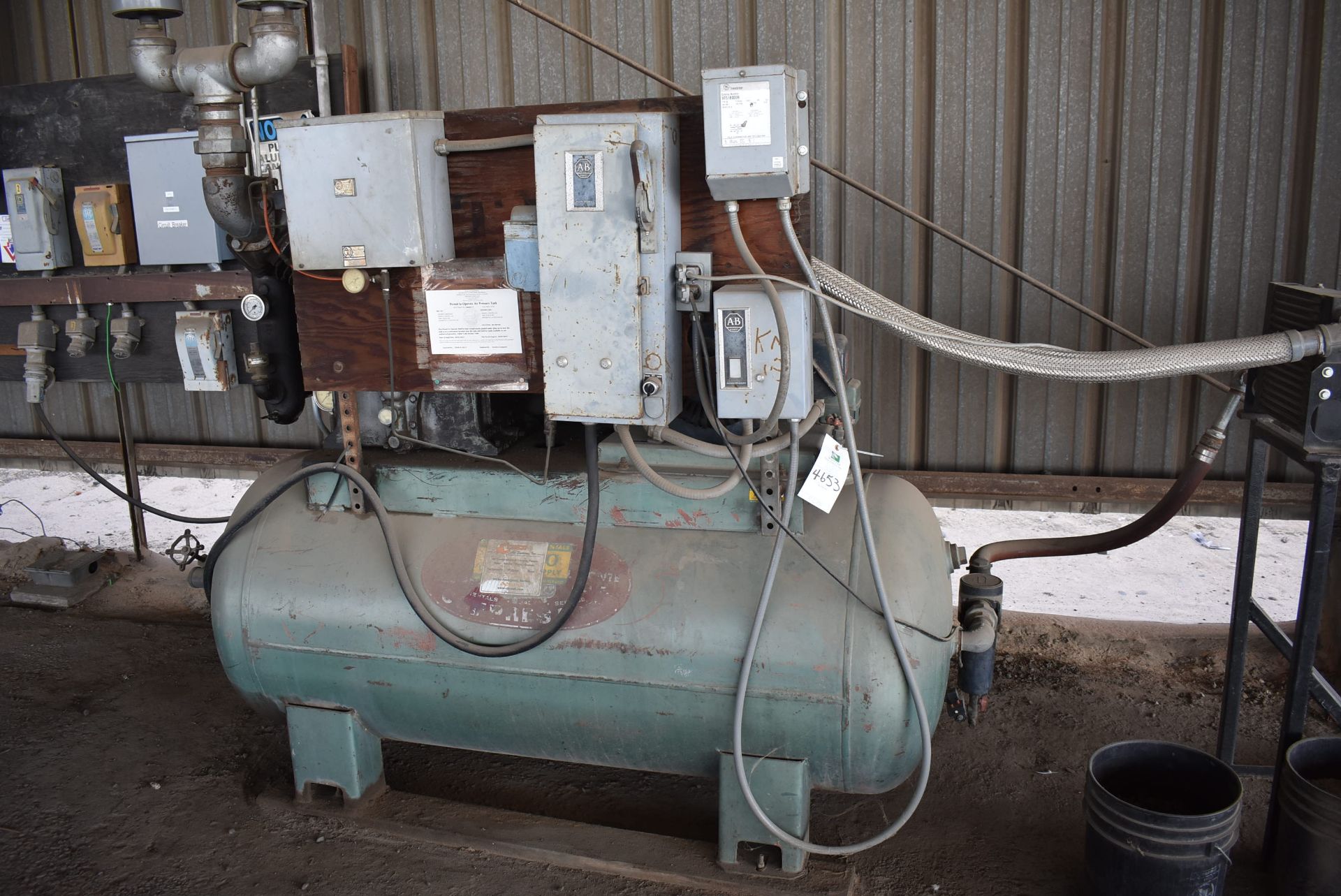 Gardner Denver 20 HP Air Compressor, RIGGING FEE: $150