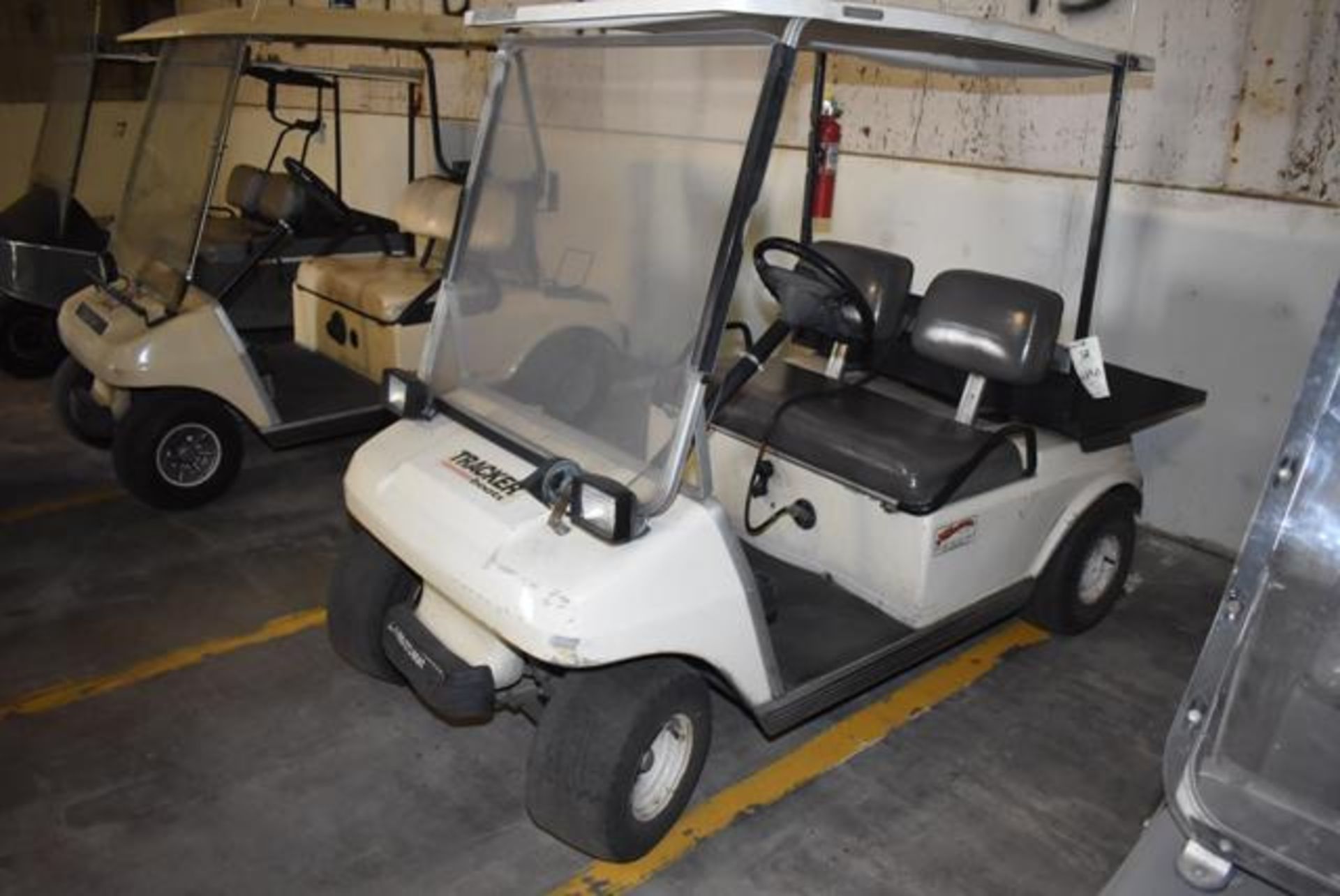 Club Car Electric 4-Wheel Golf Cart, Serial #A9429-389278, RIGGING FEE: $45