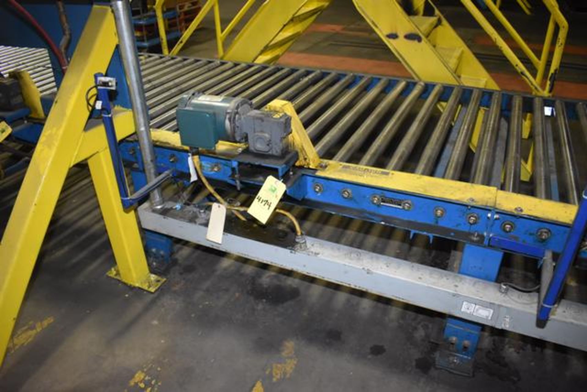 Alba Motorized Roller Conveyor, 52" Rollers x 56" Length Section, RIGGING FEE: $75