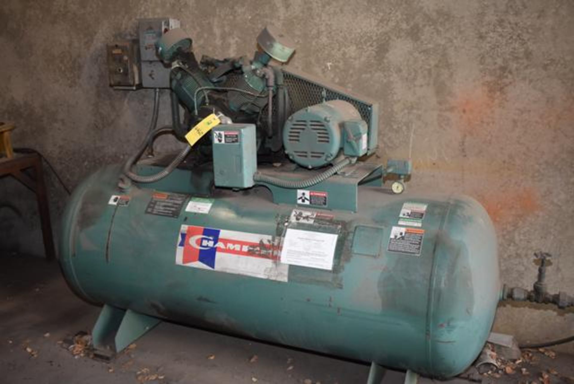 Champion 15 HP Air Compressor w/240 Gal. Tank, RIGGING FEE: $100