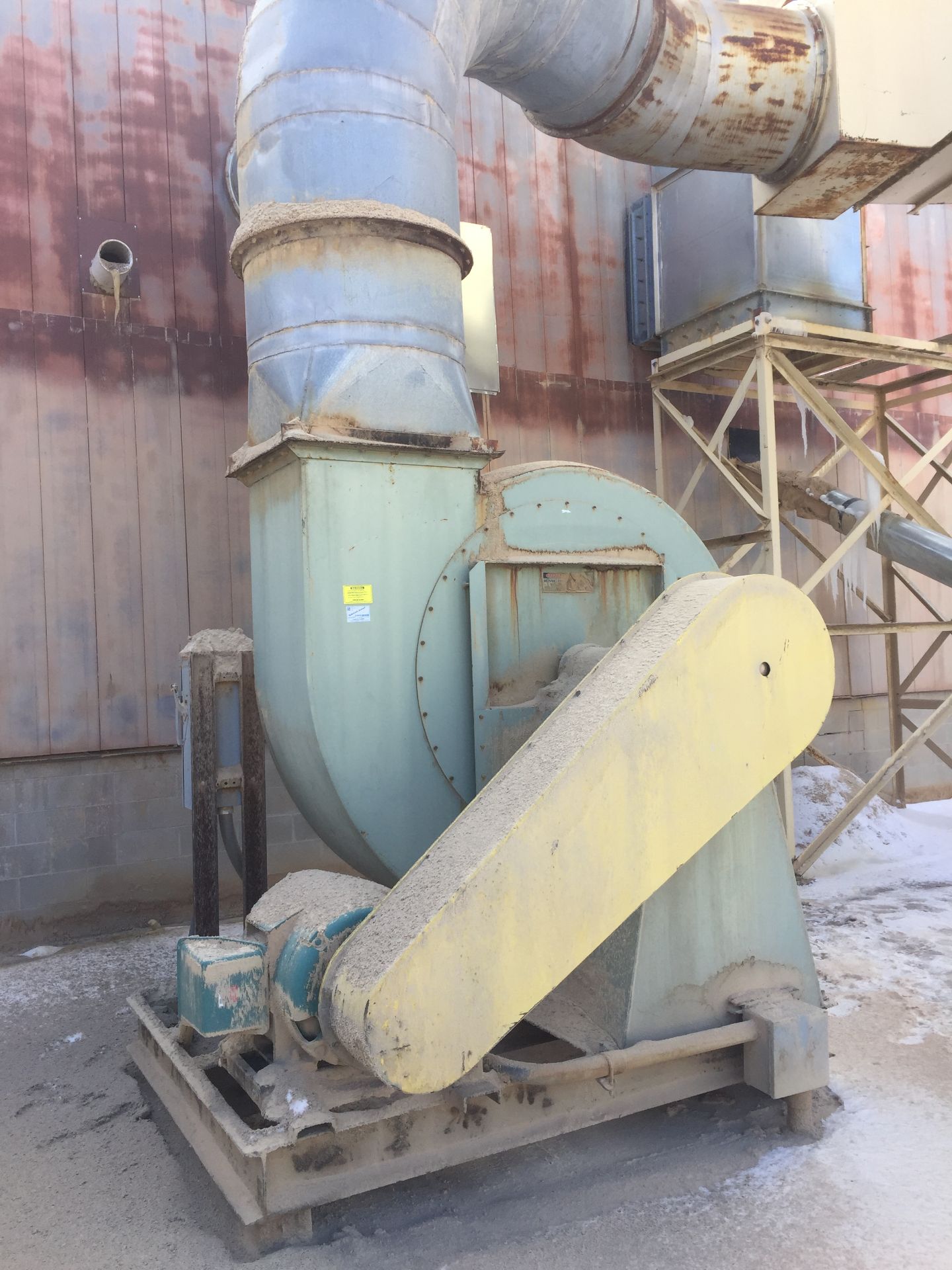 Torit Dust Collection Cyclone, Blower Carolina Blower Model: 806SD S/N: B11874 Included: Blower - Image 6 of 12