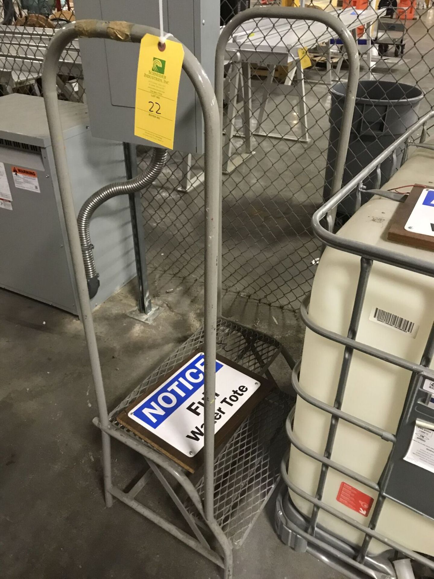 Small Walk-up Ladder, Rigging Fee $15