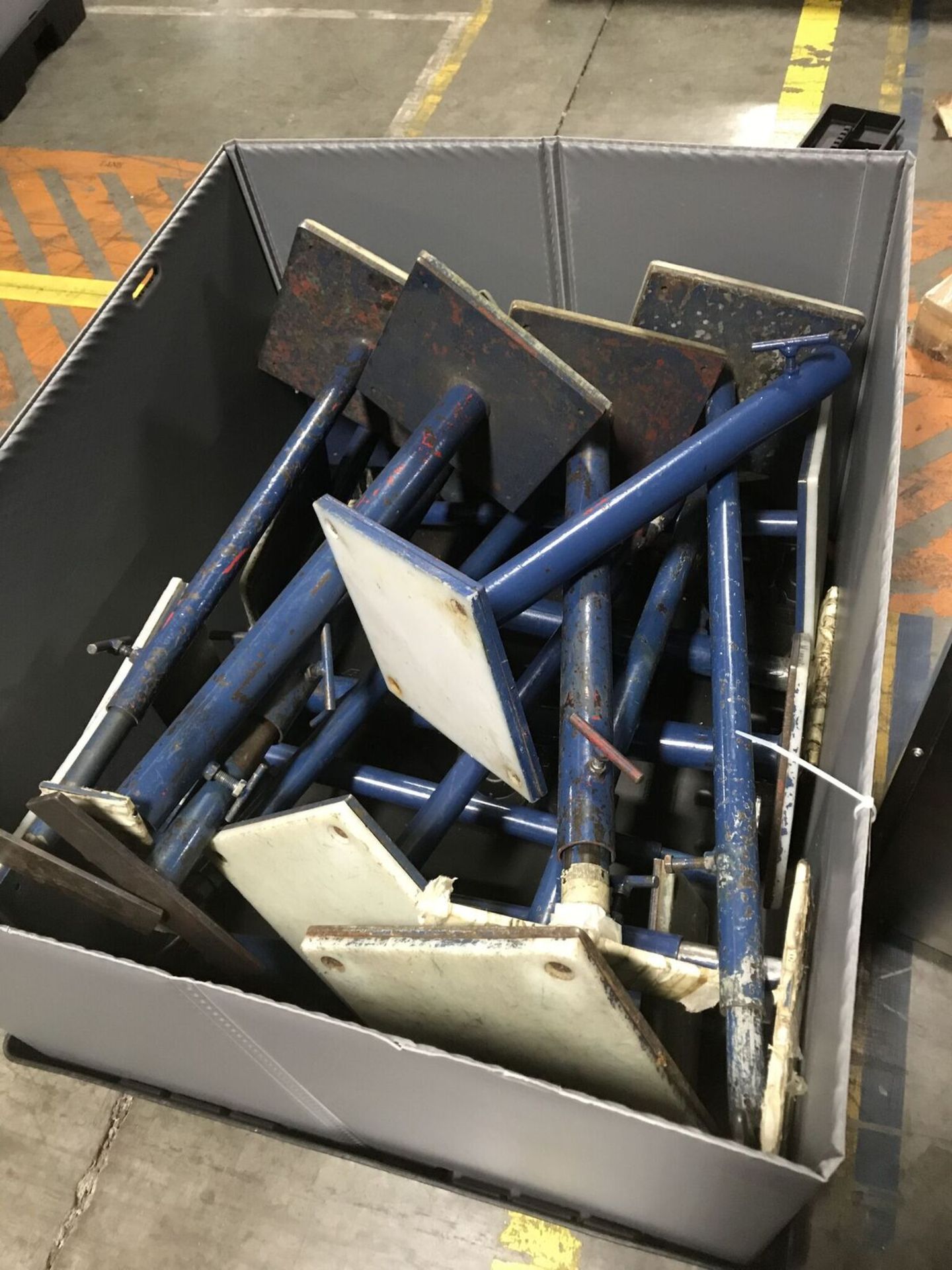 Box of Blue Stands, Rigging Fee $20