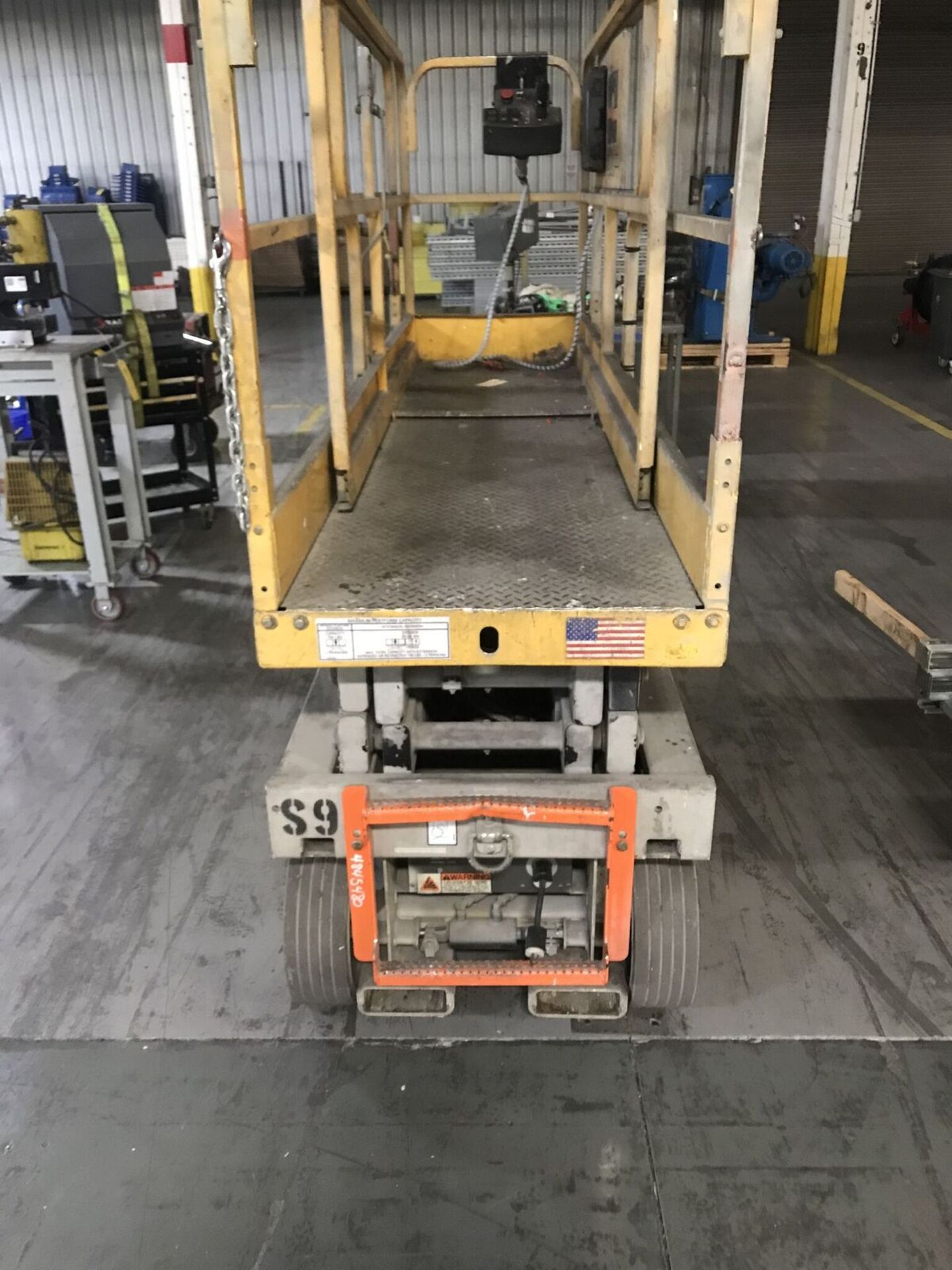 JLG Scissor Lift, Model #2033-F, Serial #0200040250, Max Height 20ft., Rigging Fee $75 - Image 2 of 4