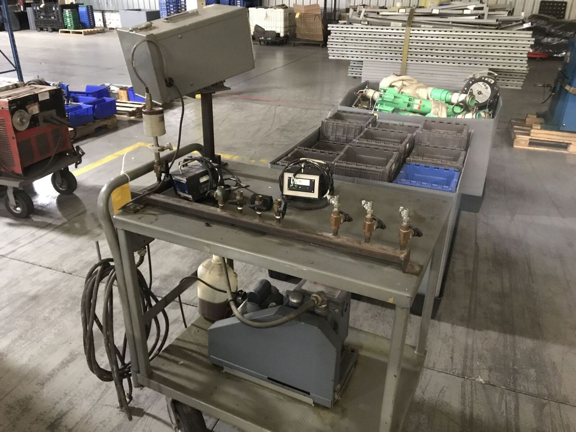 MKS Type 660 comes w/ Welch 1402 Duo Seal Vacuum Pump, Rigging Fee $15 - Image 2 of 3