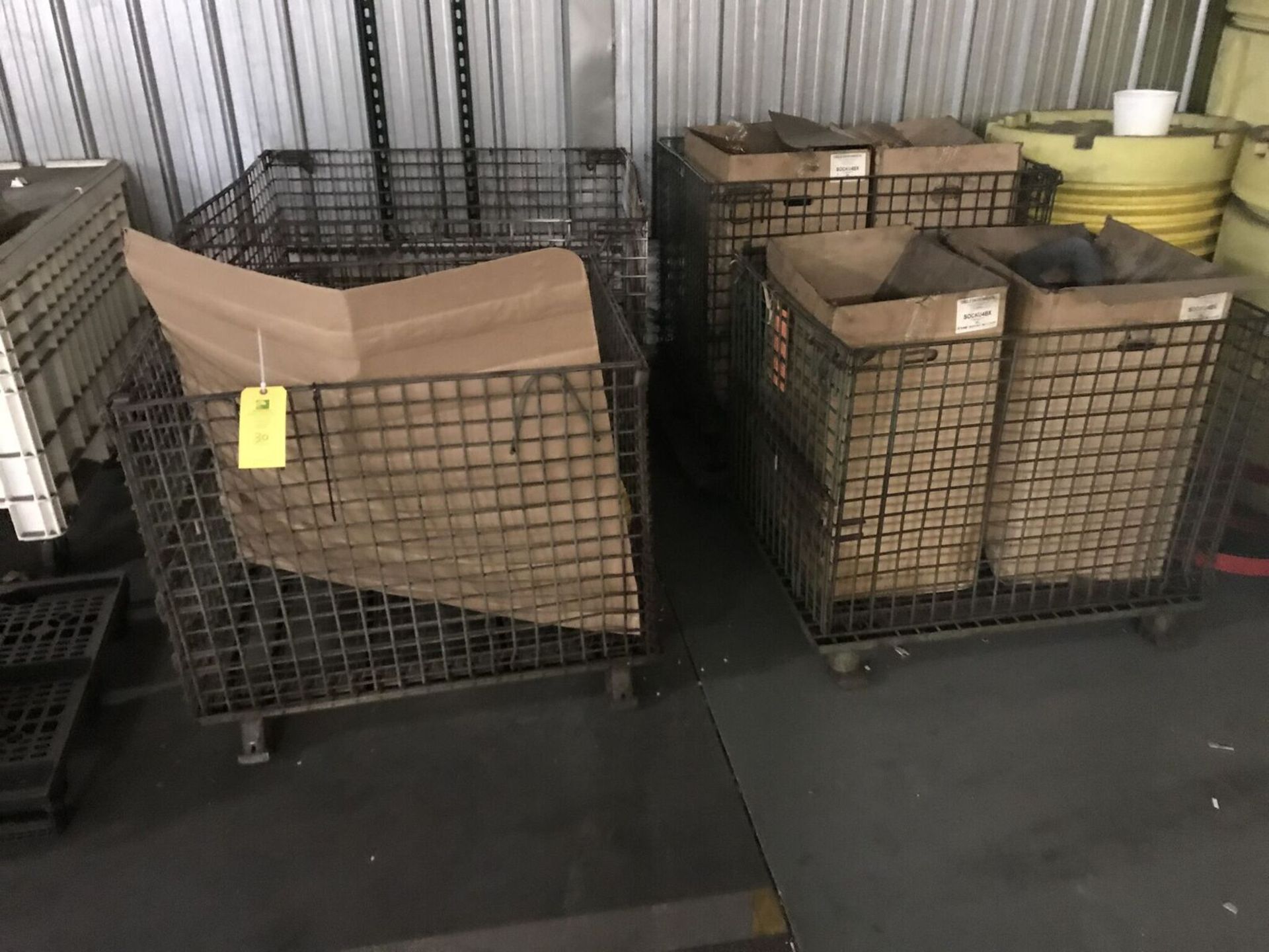 (4) Steel Boxes w/ Contents, Rigging Fee $20