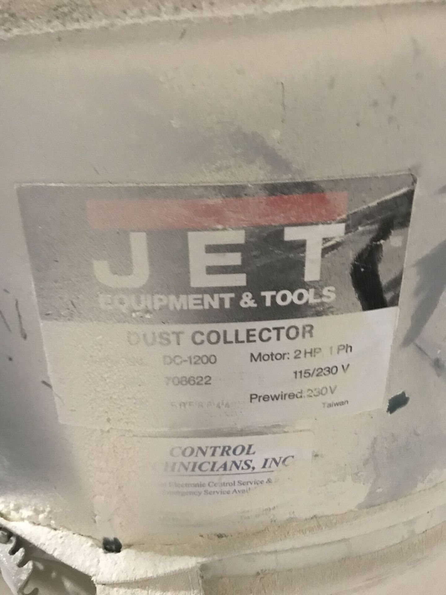 Jet Belt Sander, Model #JSG-96, Serial #51014677, Rigging Fee $20 - Image 3 of 4