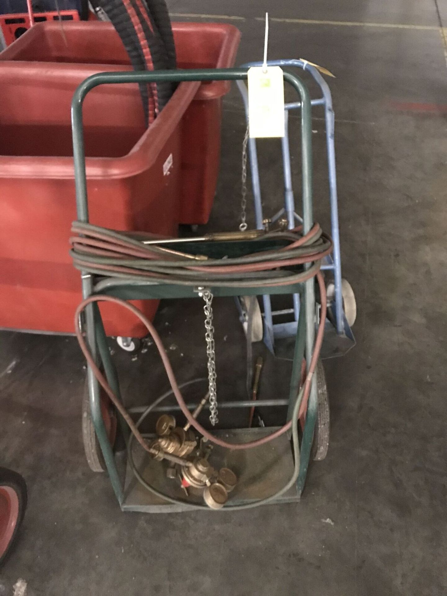 Oxy/Acetylene Torch Cart, Rigging Fee $15