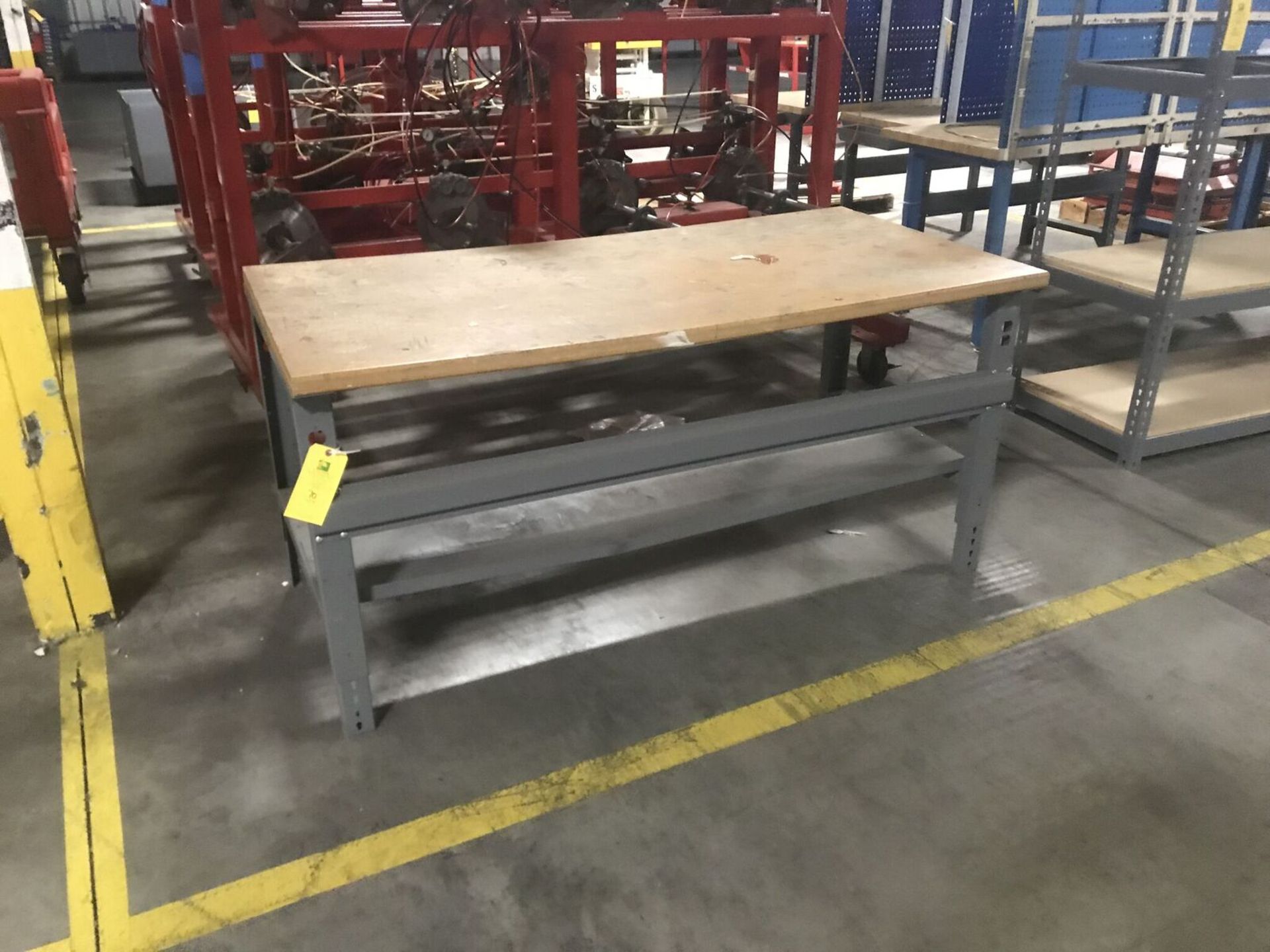 Work Table, 3ft. Wide x 5ft. Long, Rigging Fee $15