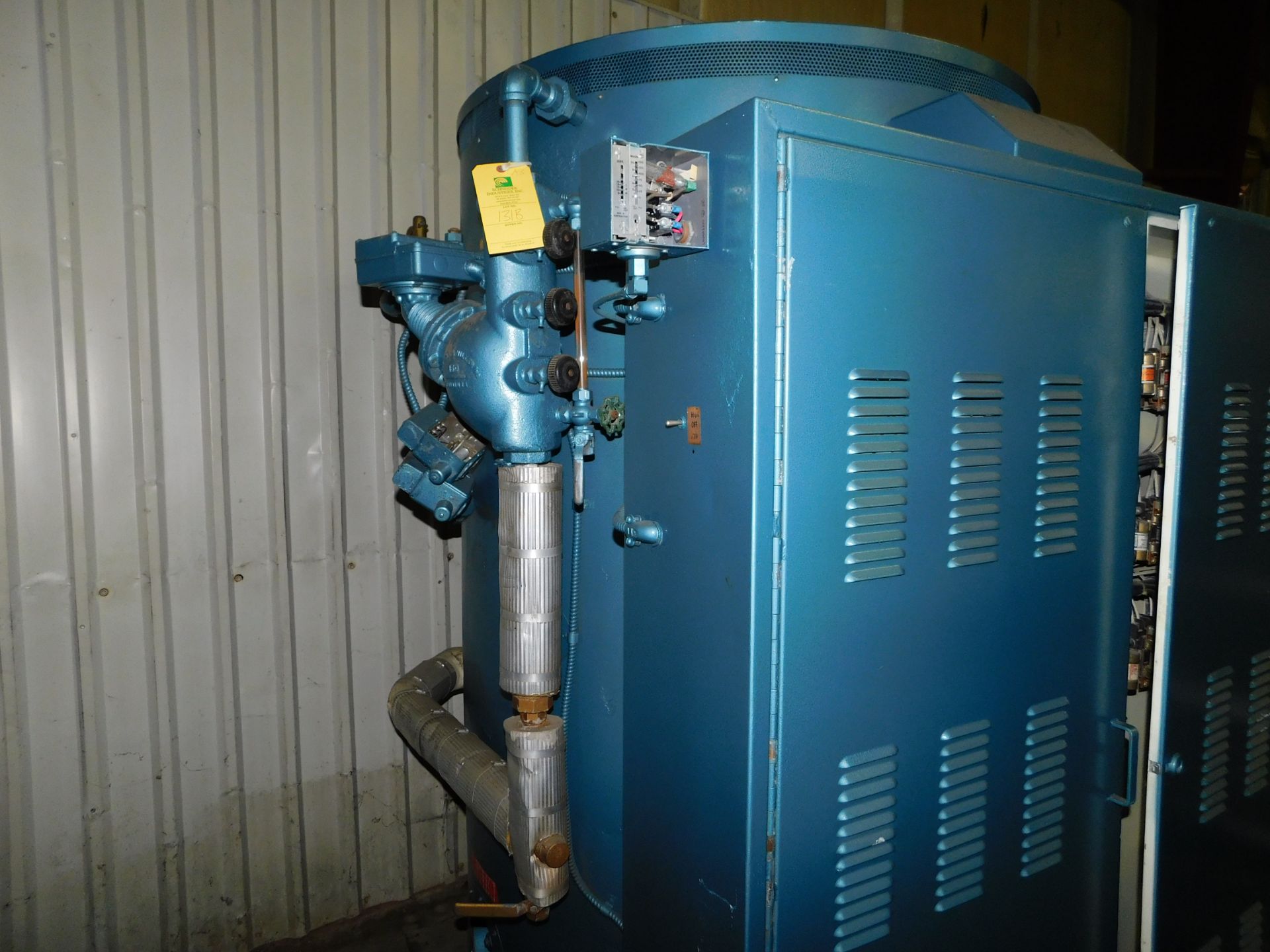 Fulton Steam Boiler Works Boiler, J5958, 480 Volts, 906 Amps, 750 kw, Built in 1979, 3 Phase, Riggin