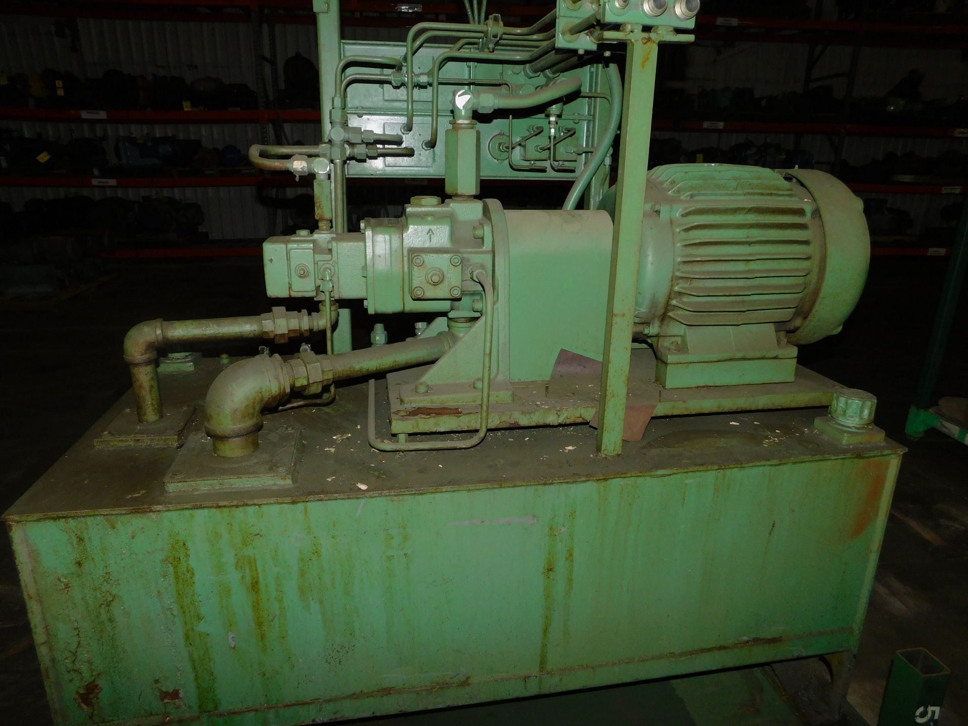 Rexroth Hydrolic Pump, 1PV2v4-23/80, Re3V063A1, 20Hp, Baldor Motor, Rigging Fee $25 - Image 2 of 9