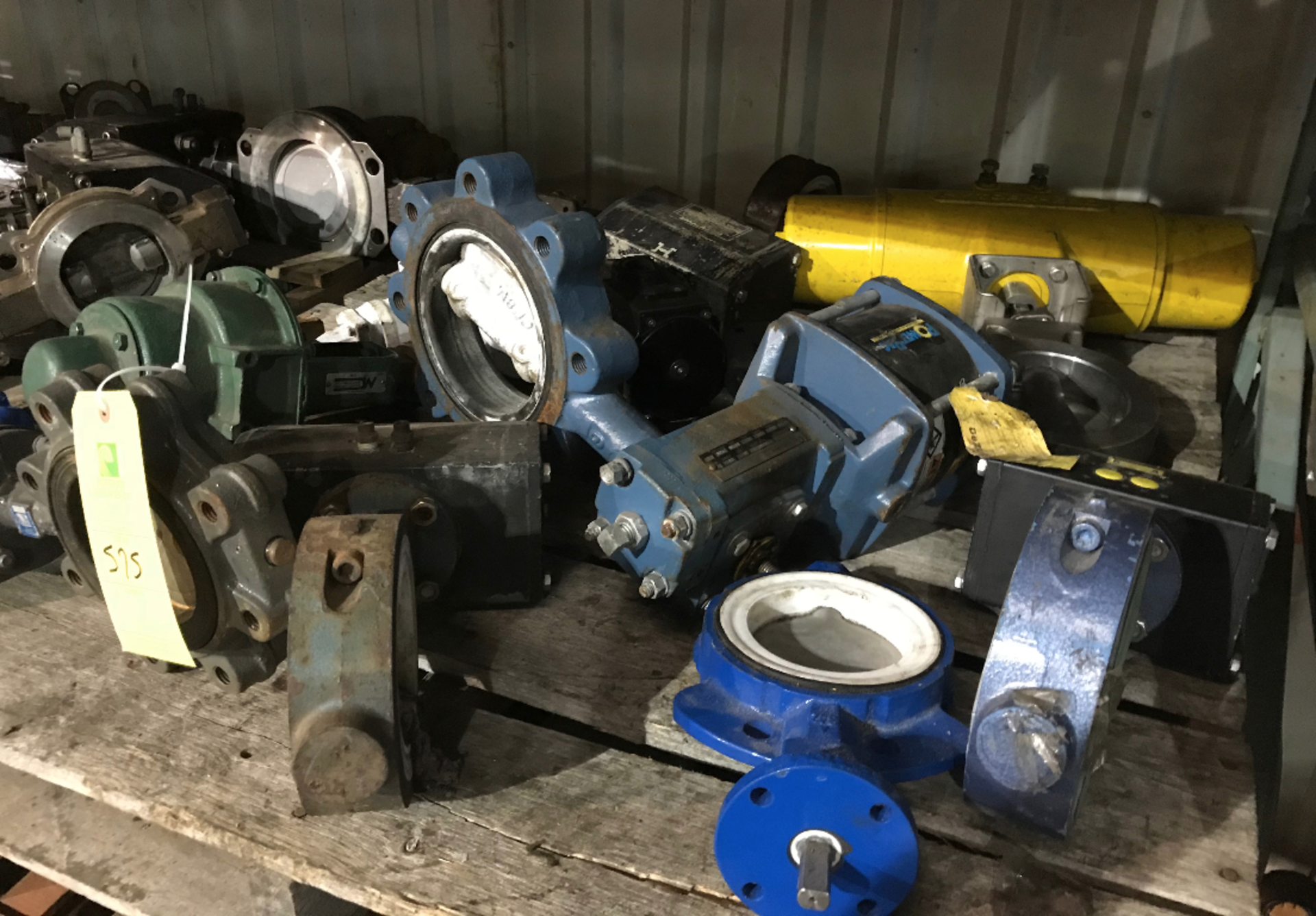 Pallet of (10) Butterfly Valves: Milwaukee Control Electric Actuator w/ Butterfly Valve, Model# - Image 2 of 8